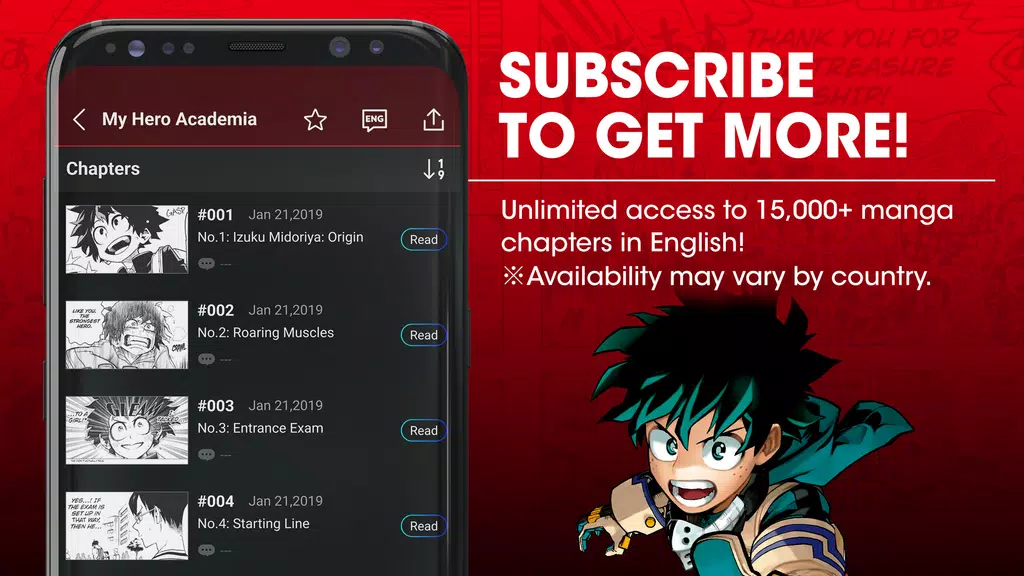 MANGA Plus by SHUEISHA Screenshot2