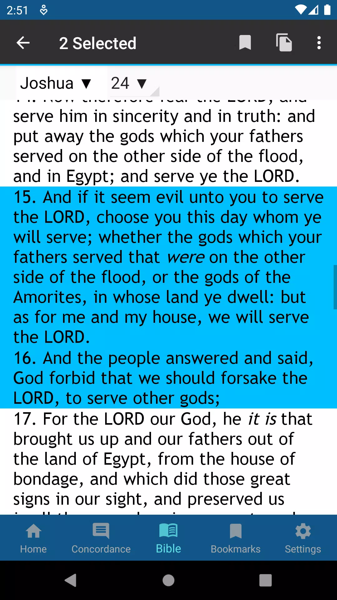 Bible Strongs Concordance +KJV Screenshot4