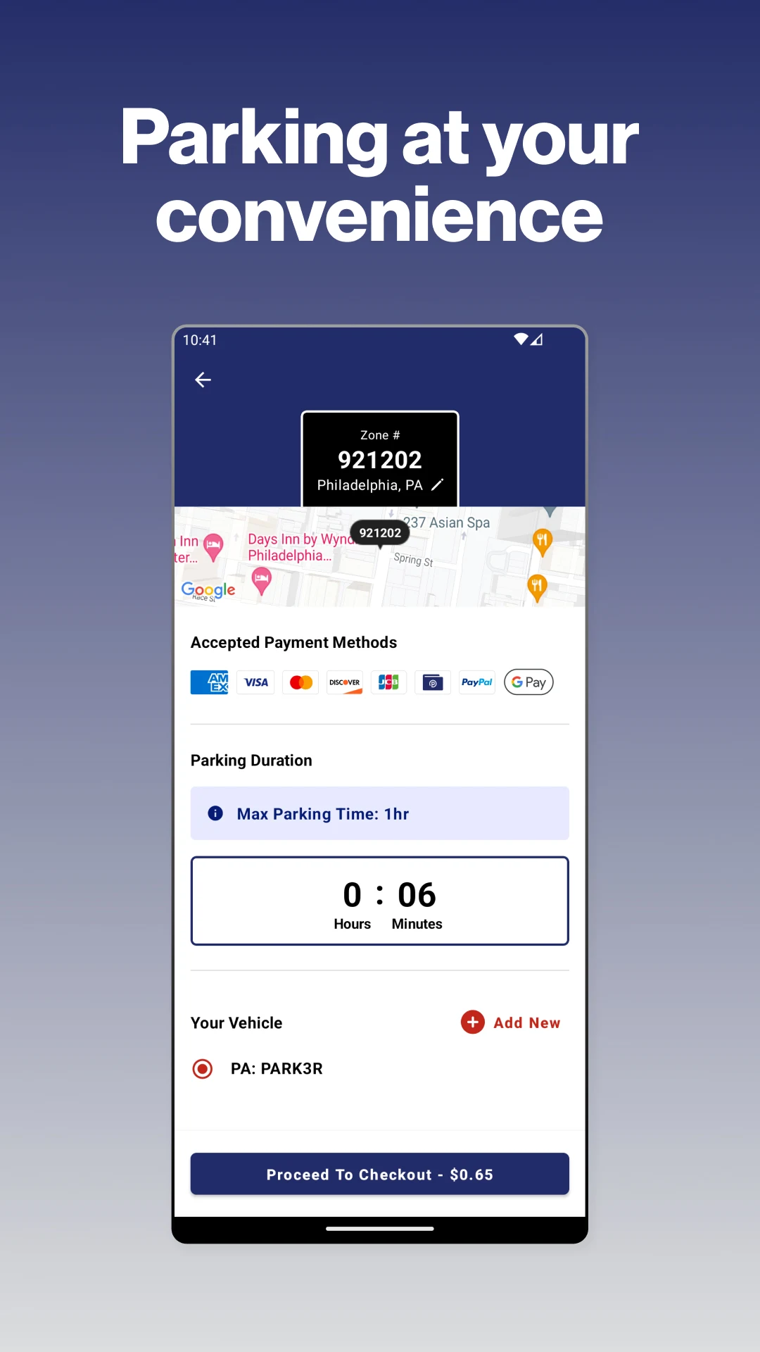 meterUP Parking Screenshot2