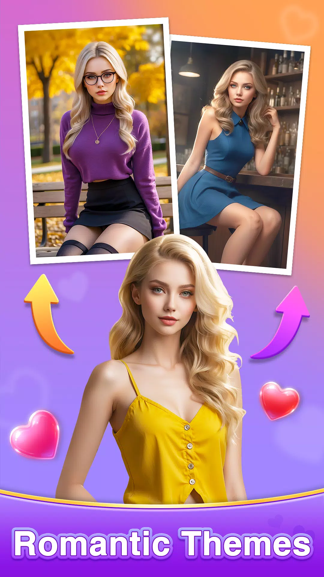 Solitaire Girls: Card Games Screenshot1
