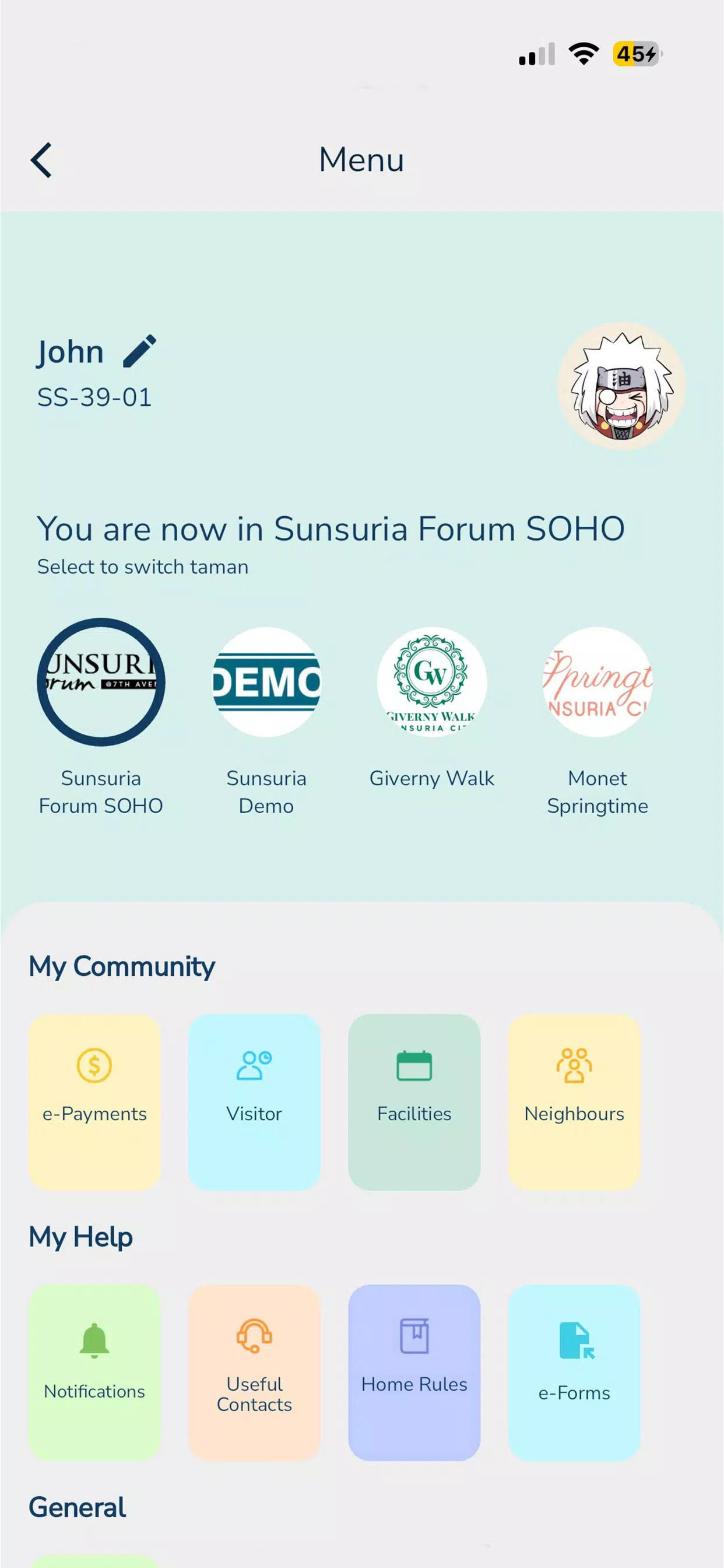 Sunsuria Community Screenshot3
