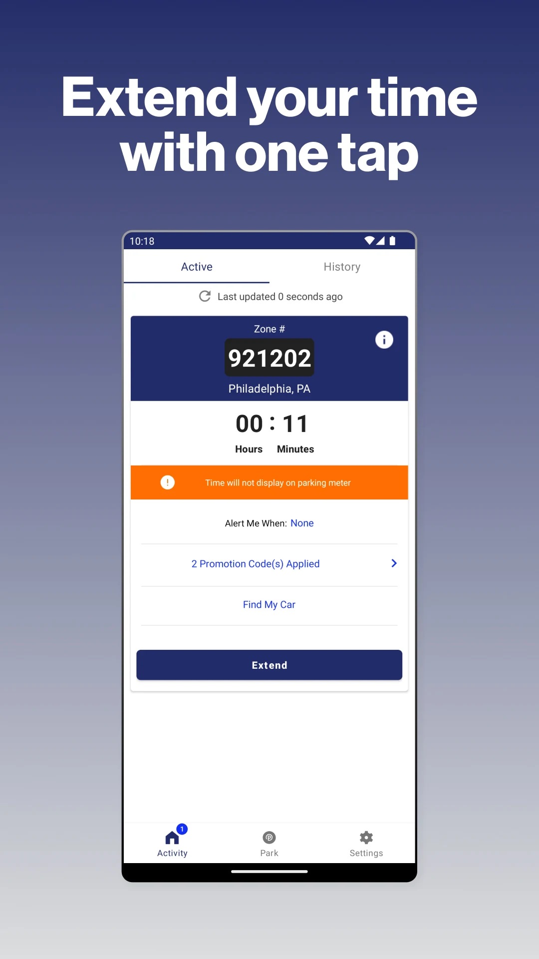 meterUP Parking Screenshot4