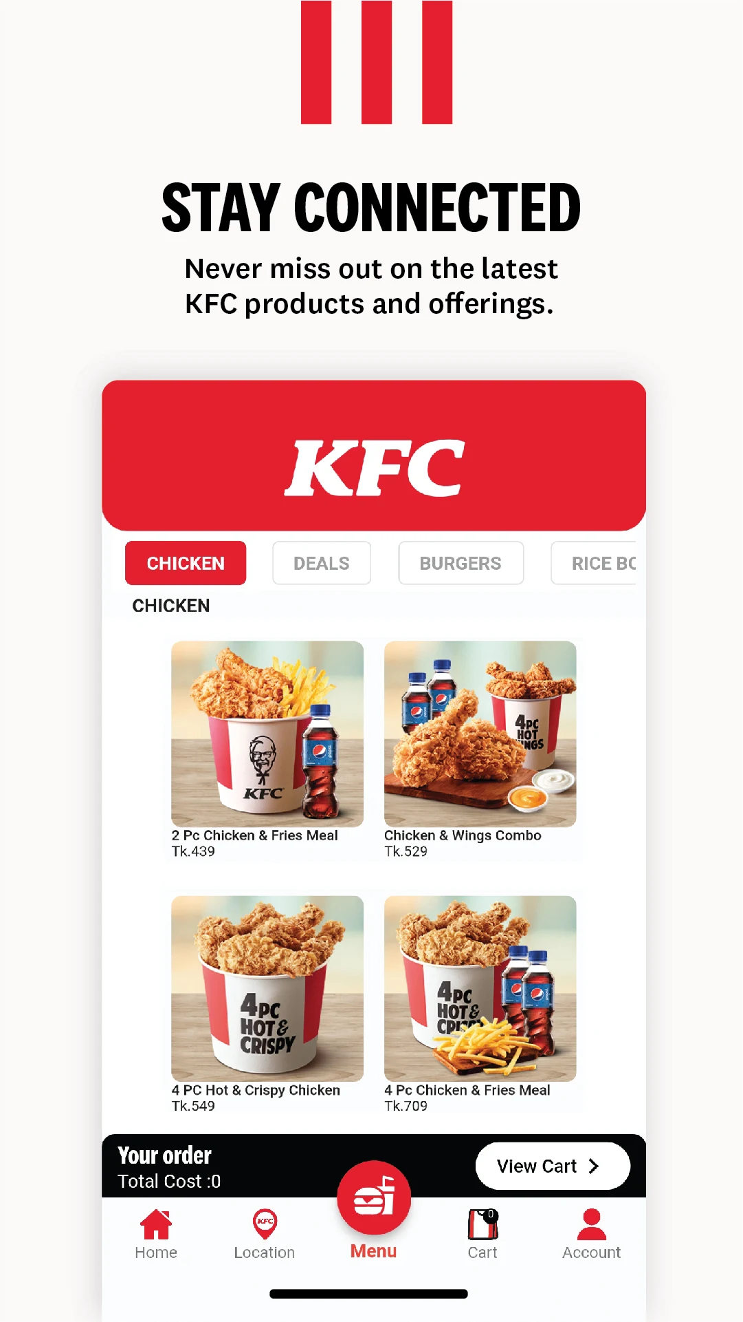 KFC Bangladesh Screenshot3
