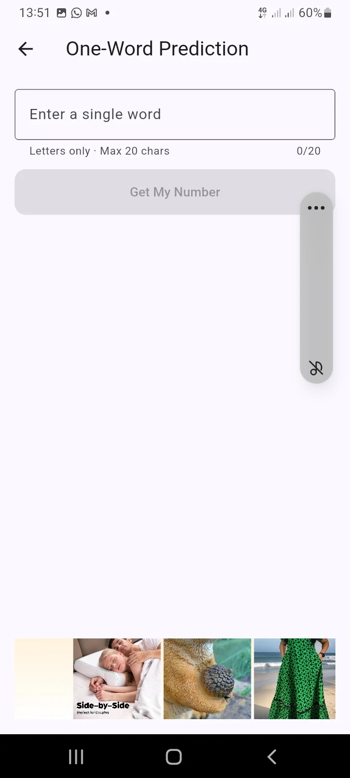 UK 49 Predictions Dream Screenshot1