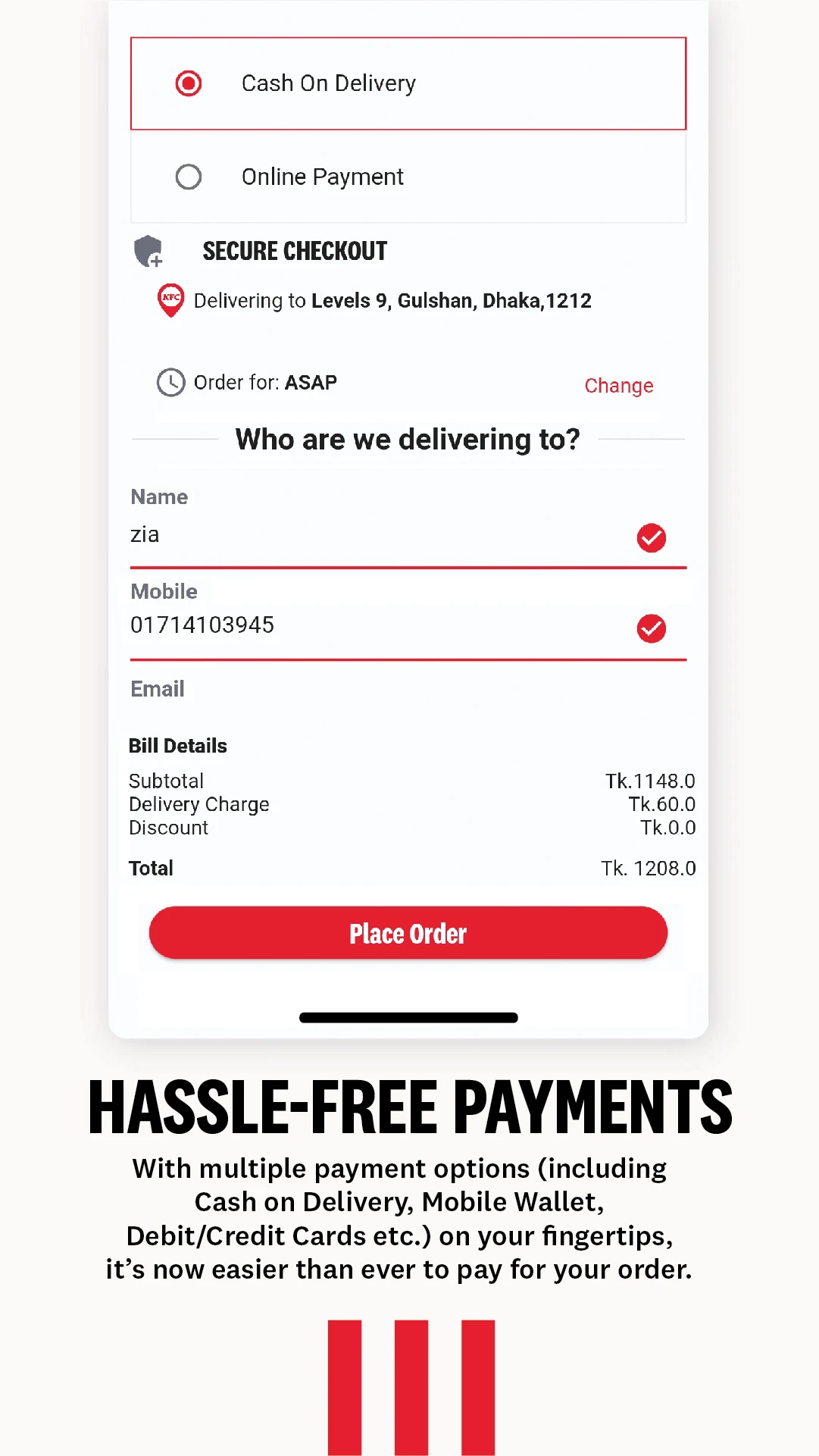 KFC Bangladesh Screenshot5