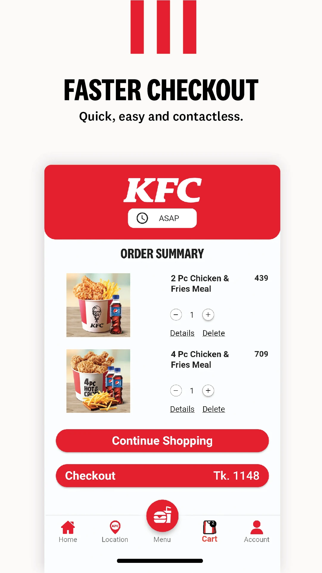 KFC Bangladesh Screenshot4