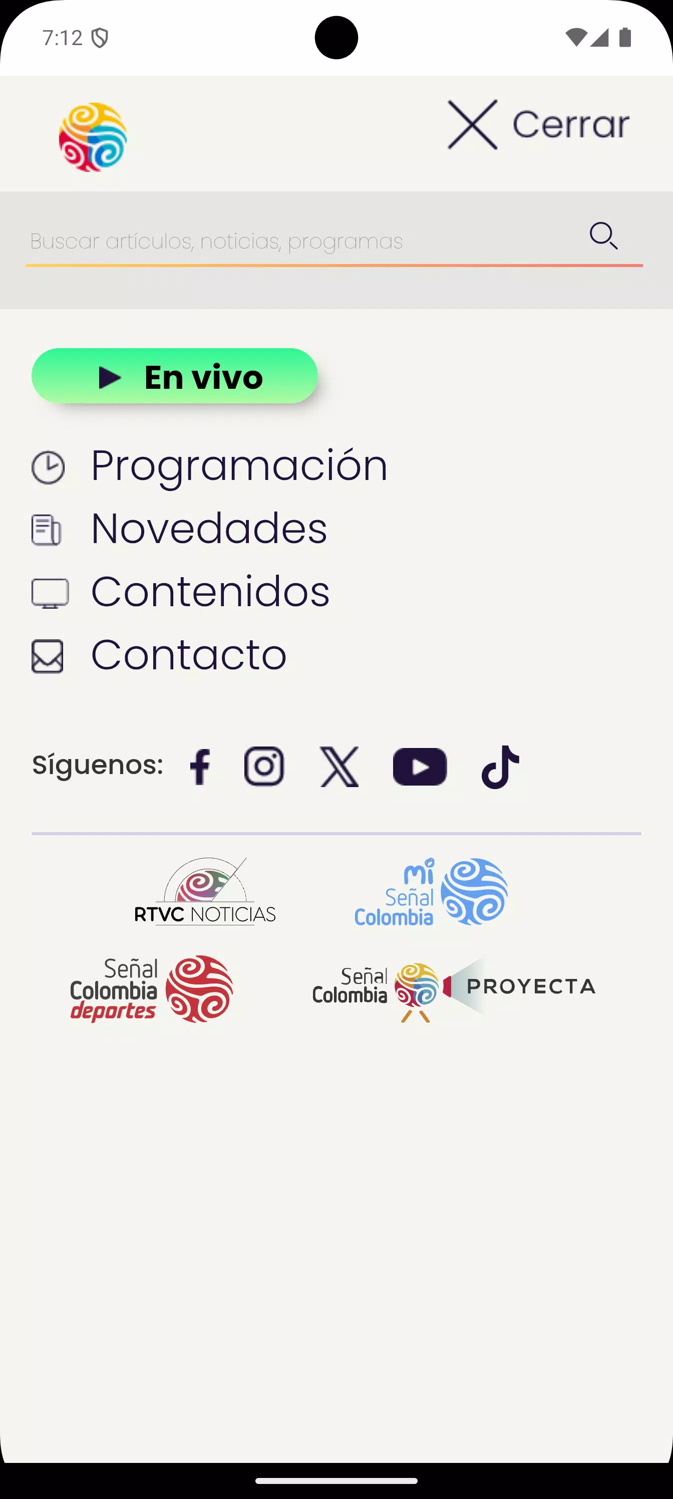 Señal Colombia Screenshot3