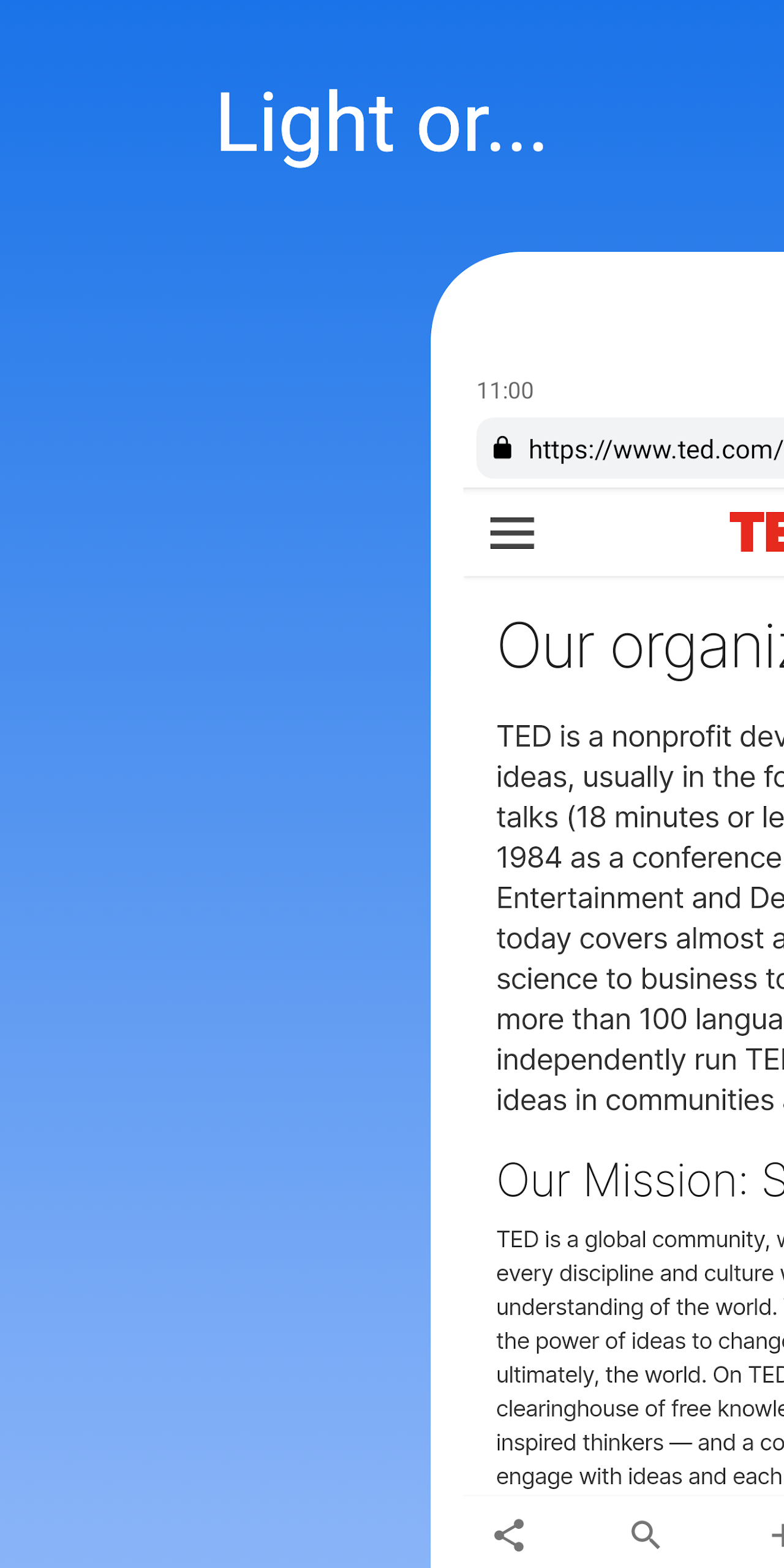 Pluma: private & fast browser Screenshot3