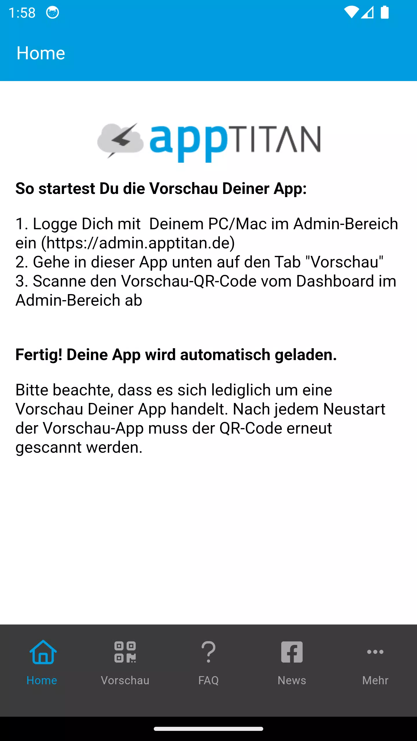appTITAN Vorschau Screenshot1