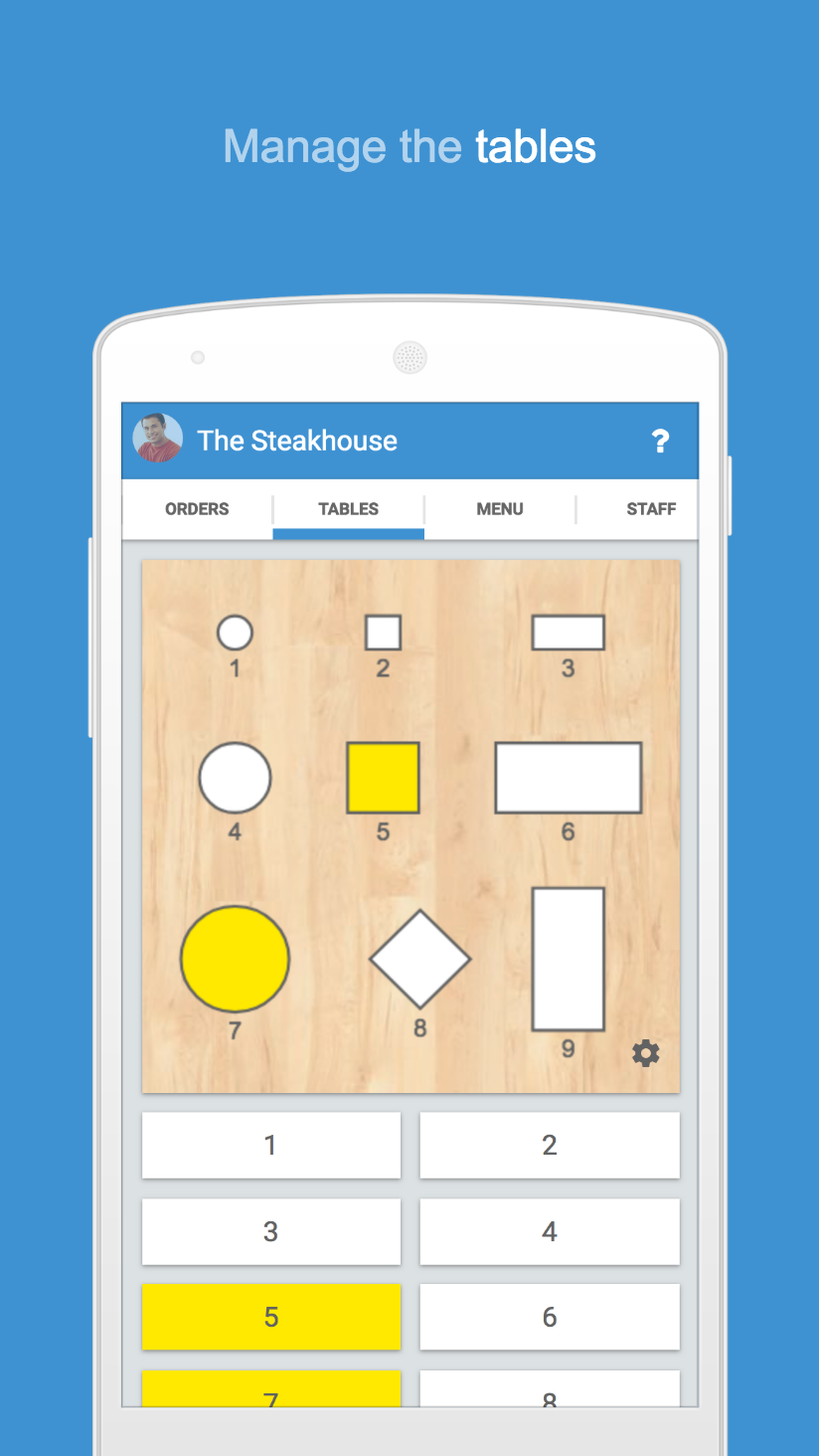 Waiter POS Restaurant POS Bar Screenshot2
