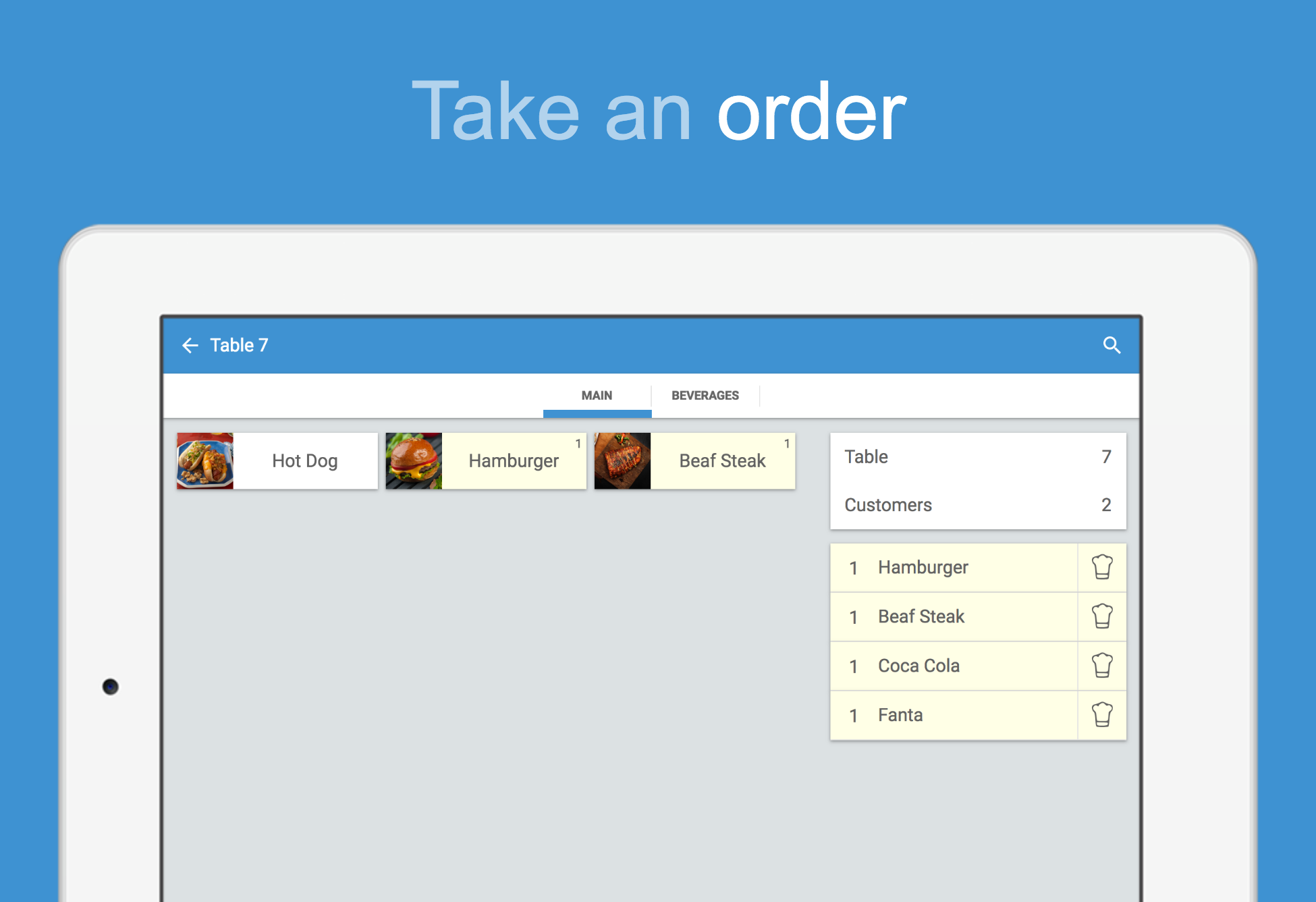 Waiter POS Restaurant POS Bar Screenshot9
