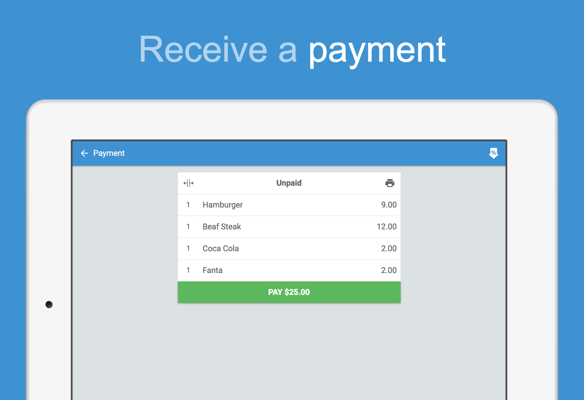 Waiter POS Restaurant POS Bar Screenshot10