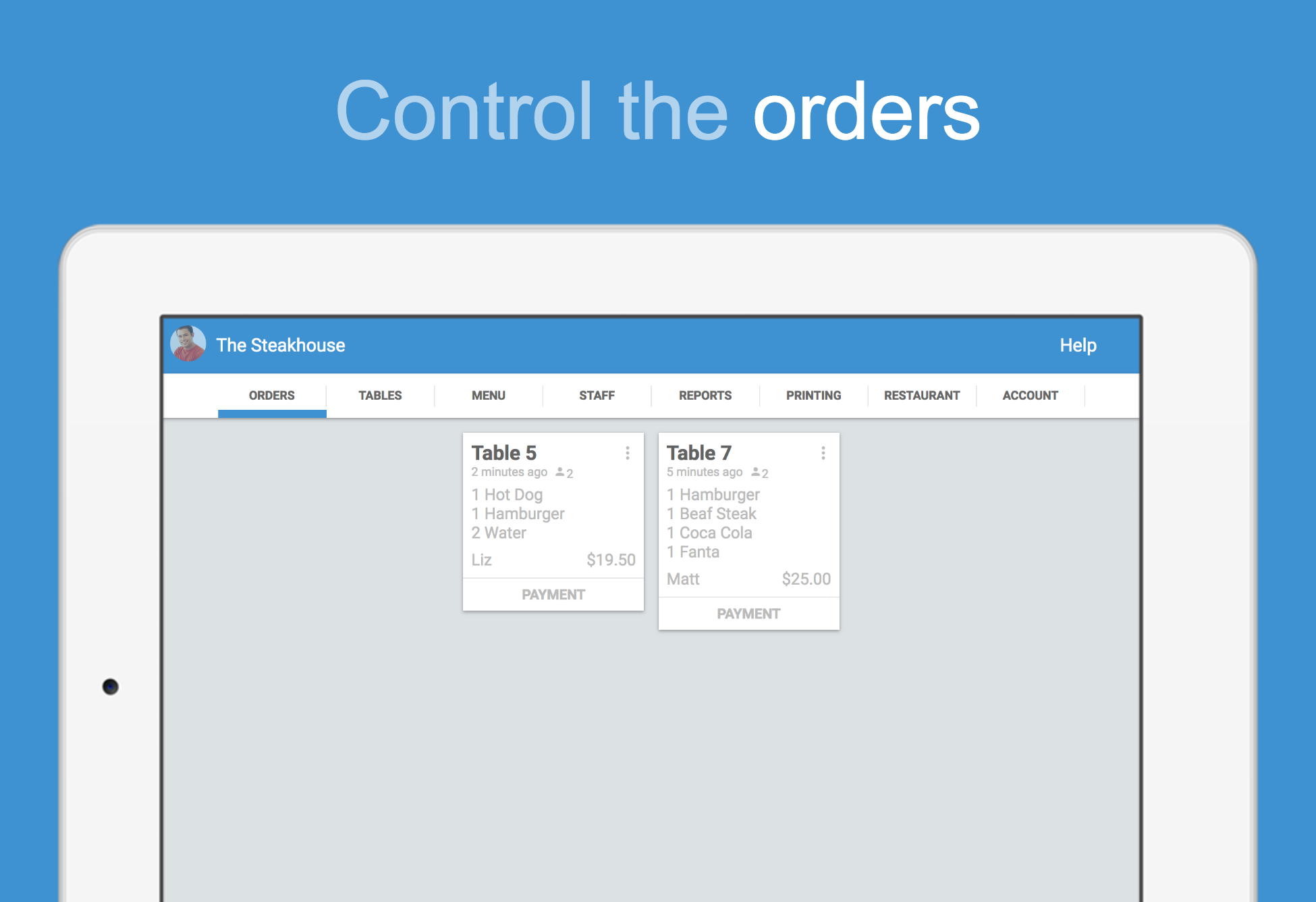 Waiter POS Restaurant POS Bar Screenshot7