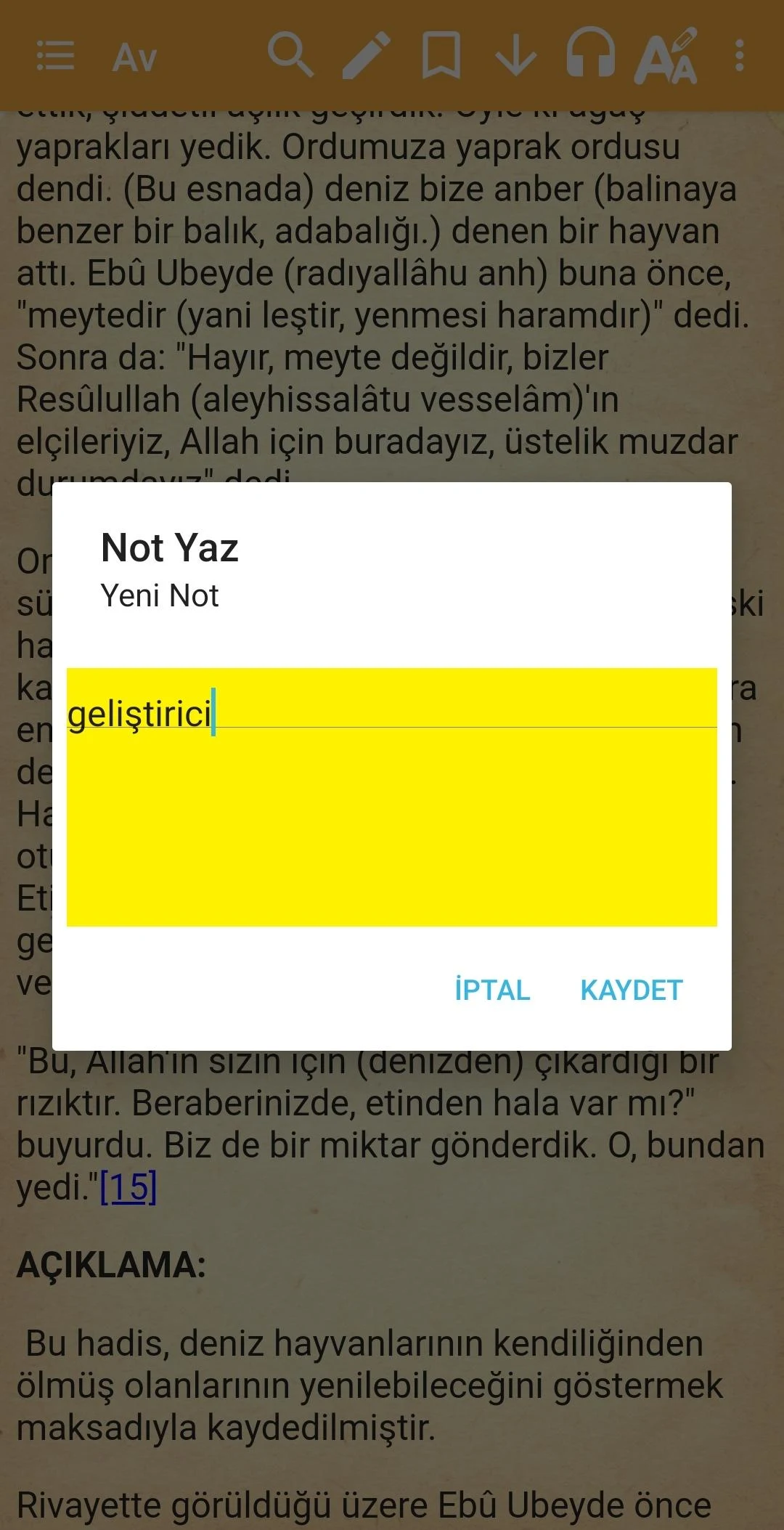Kütüb-i Sitte Hadis Screenshot4