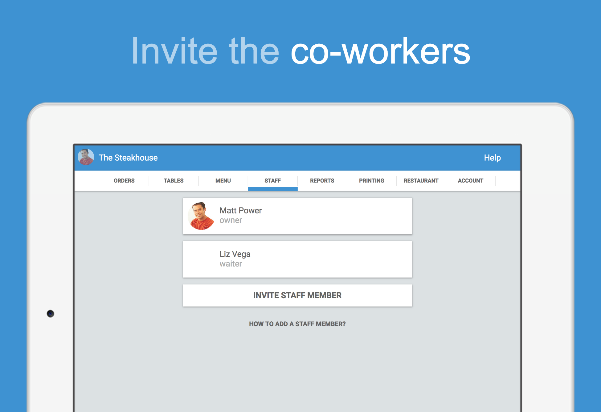 Waiter POS Restaurant POS Bar Screenshot12