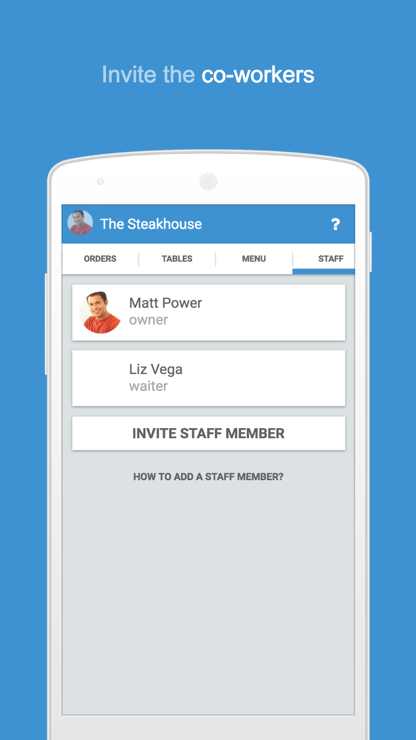 Waiter POS Restaurant POS Bar Screenshot6