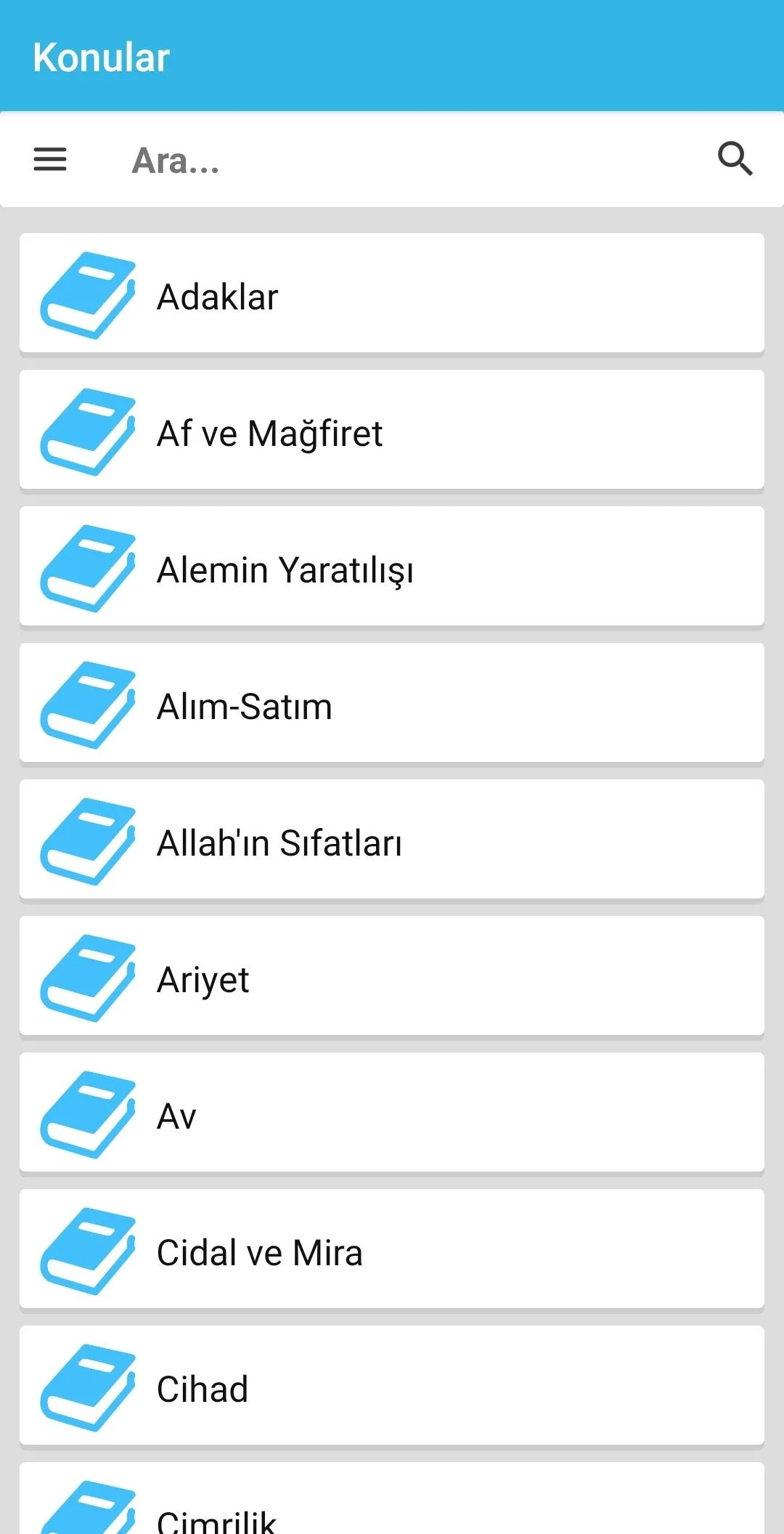 Kütüb-i Sitte Hadis Screenshot2