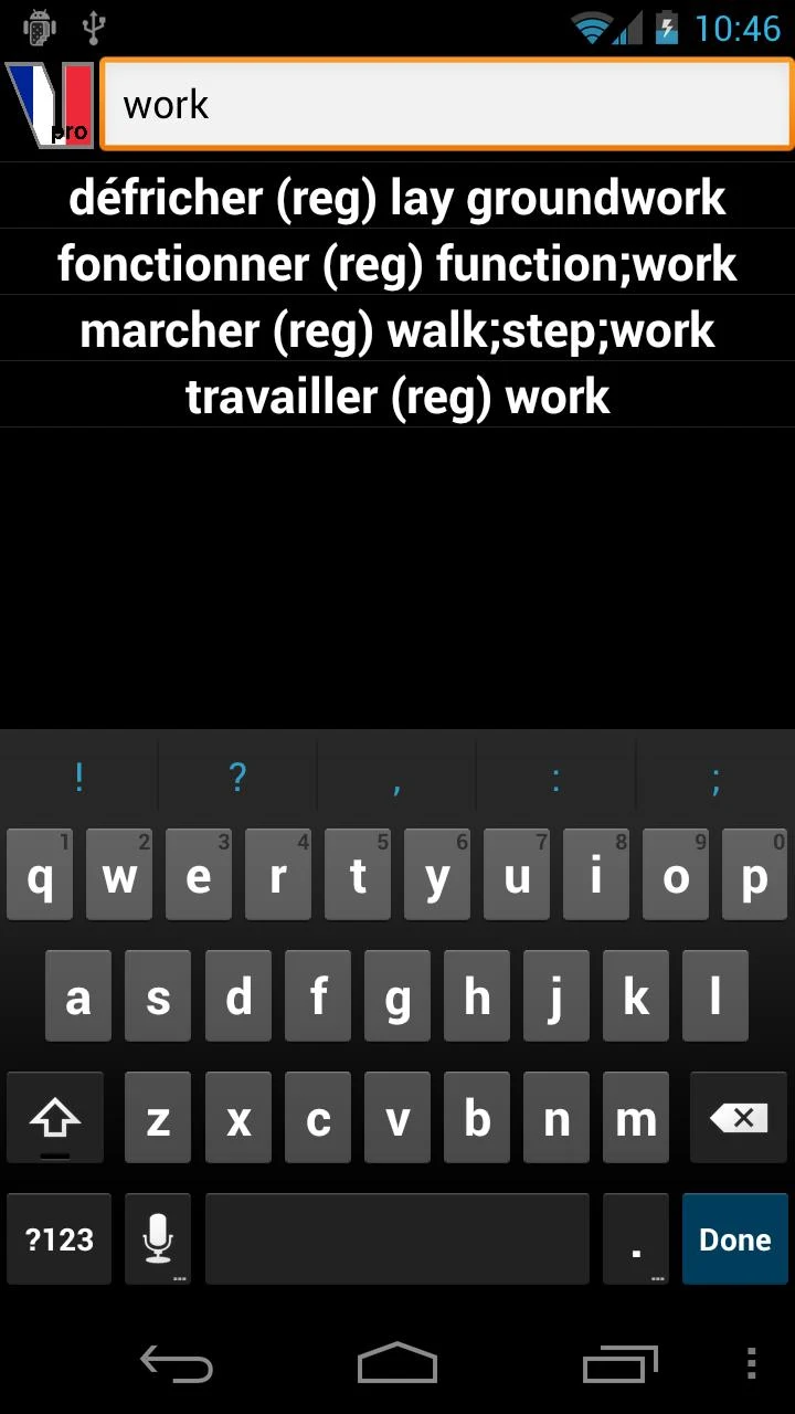 French Verbs Screenshot4