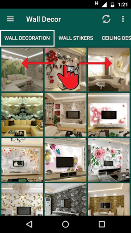 5000+ Wall Decoration Design Screenshot16
