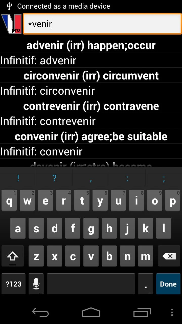 French Verbs Screenshot5