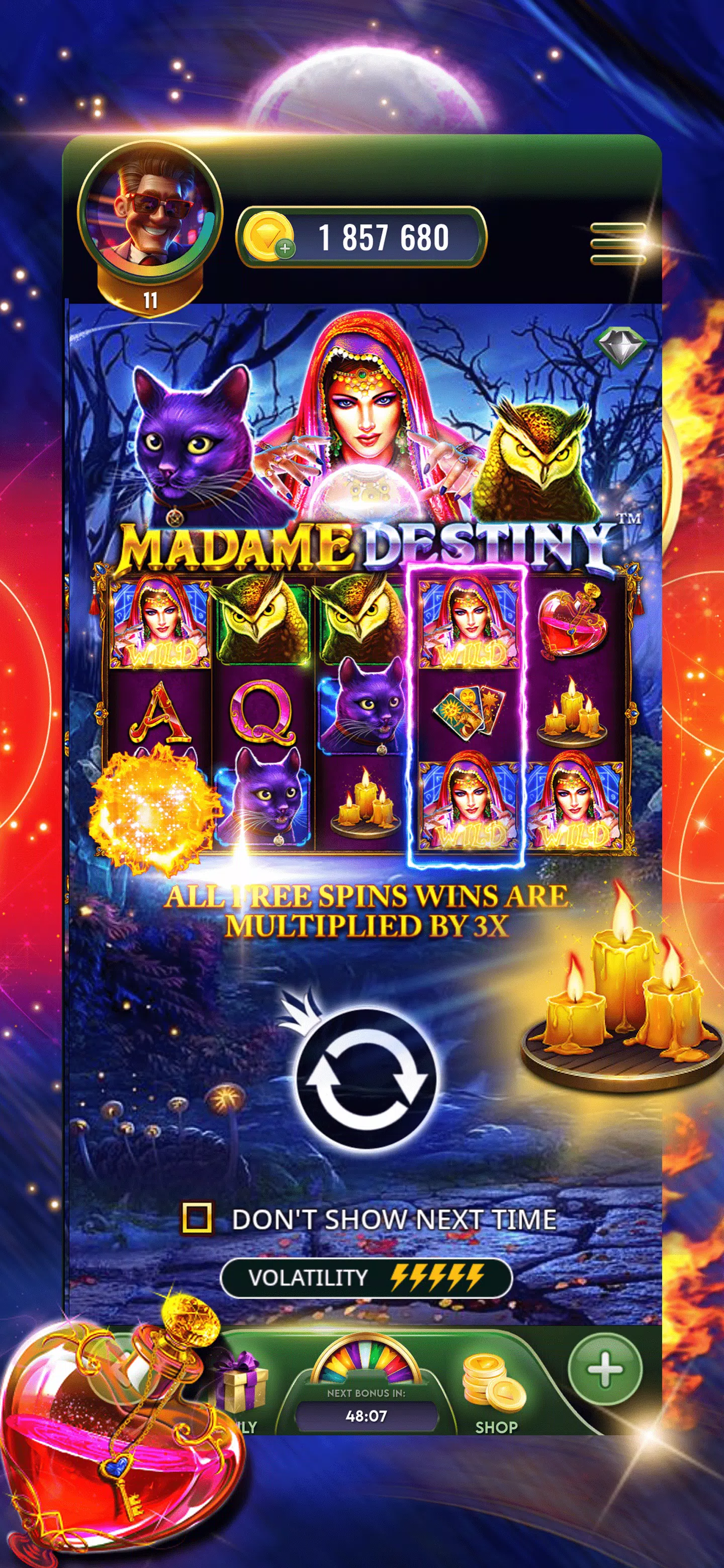 Emerald Wins Casino Screenshot1