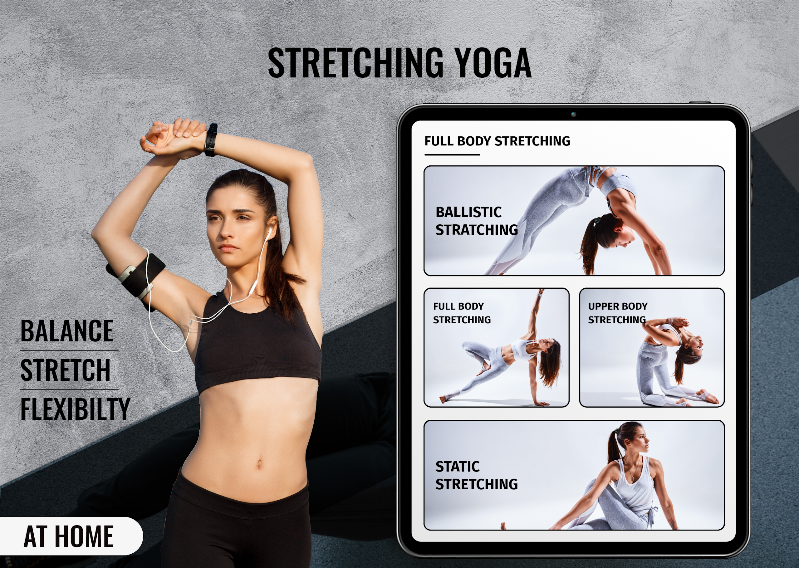 Stretching Yoga Exercise at Ho Screenshot9