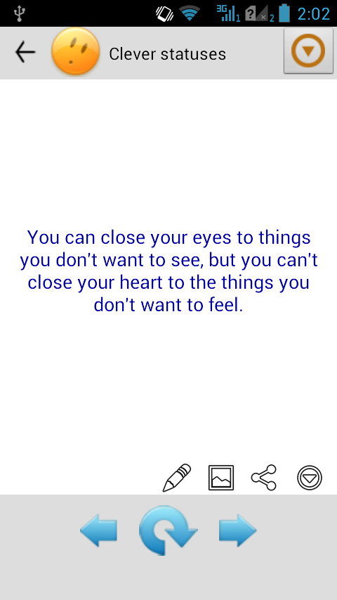 Statuses for all occasions Screenshot3