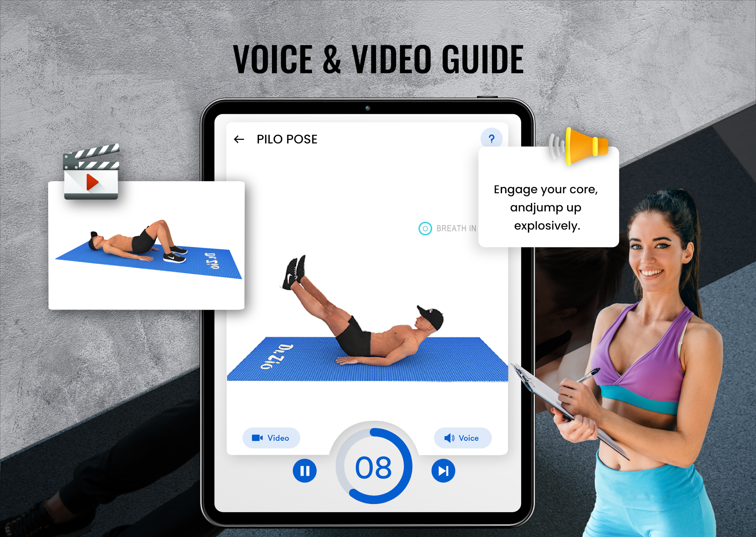Stretching Yoga Exercise at Ho Screenshot12