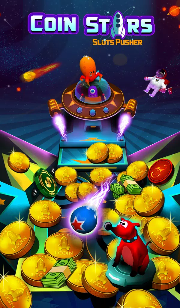 Space Blaze Coin Party Dozer Screenshot4