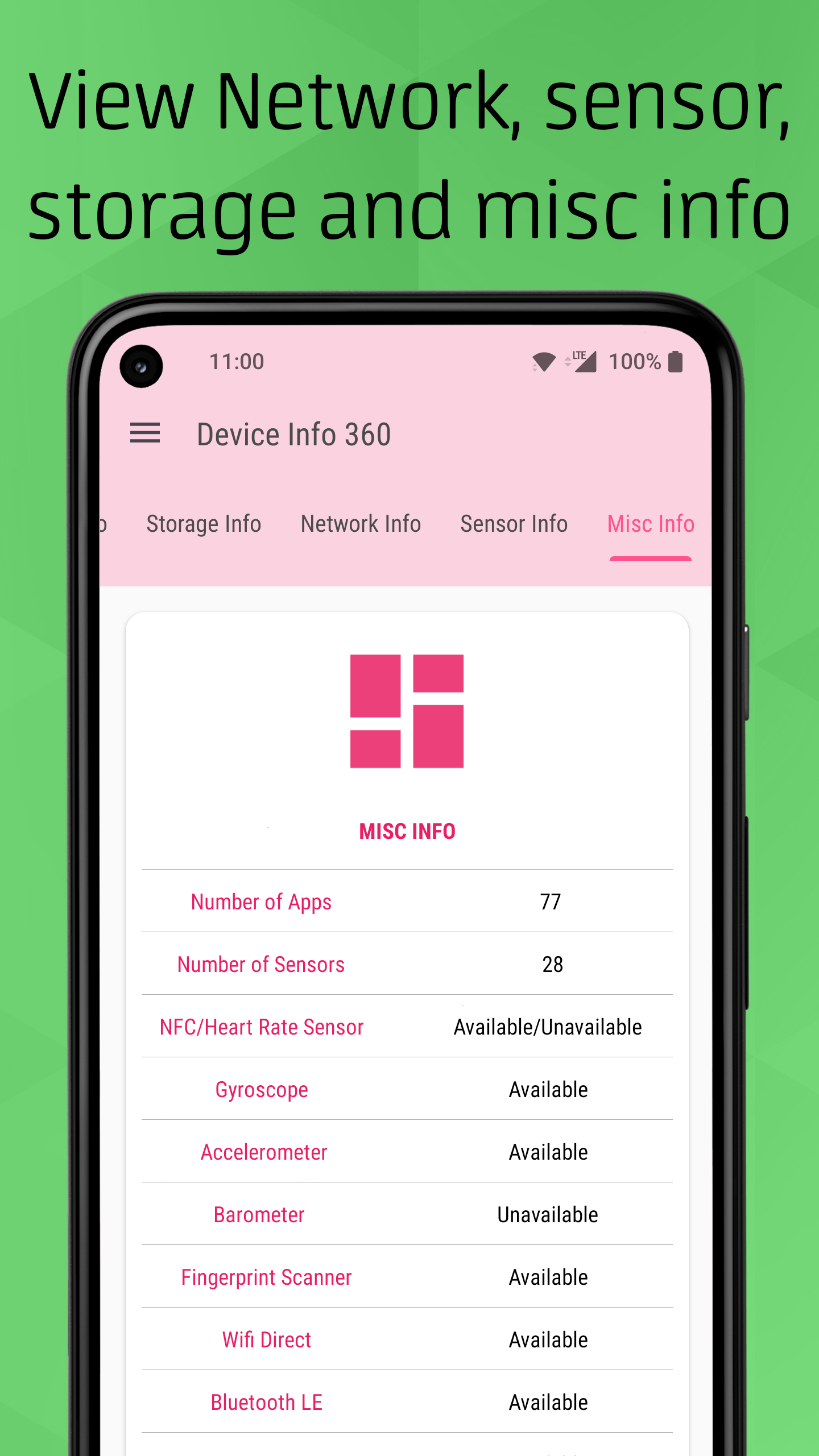 Device Info 360: Phone, Watch Screenshot8