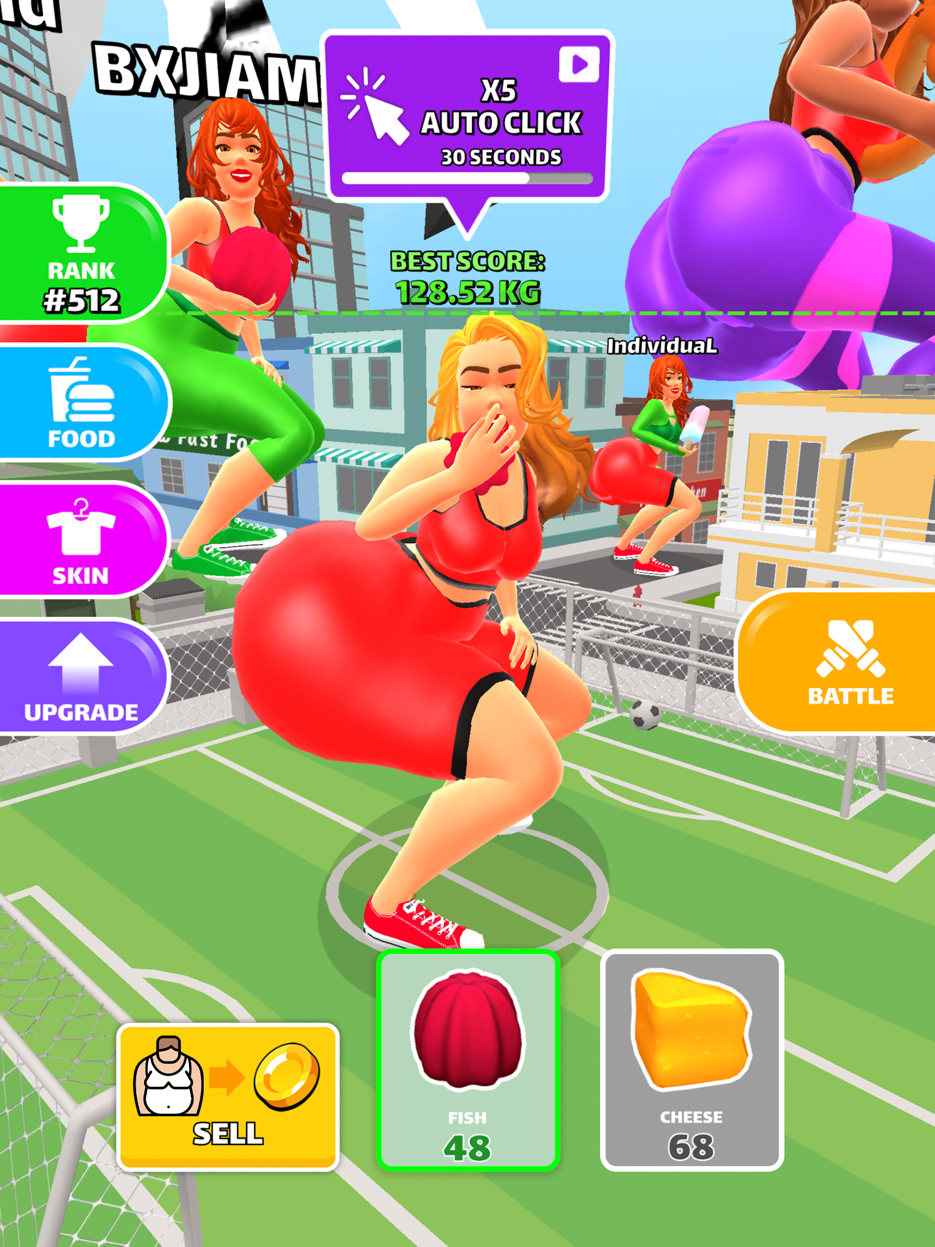 Eating Hero: Twerk Clicker Screenshot6