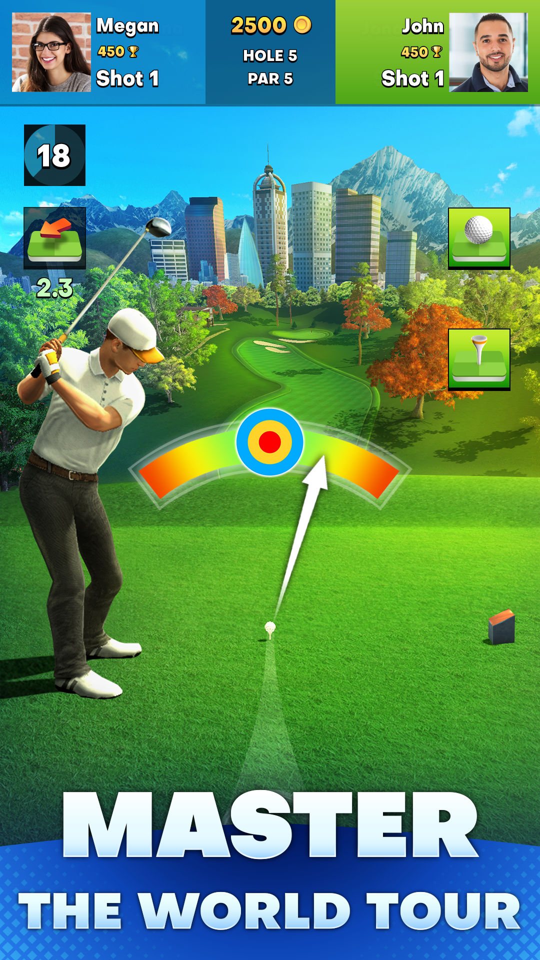 GOLF OPEN CUP - Clash & Battle Screenshot2