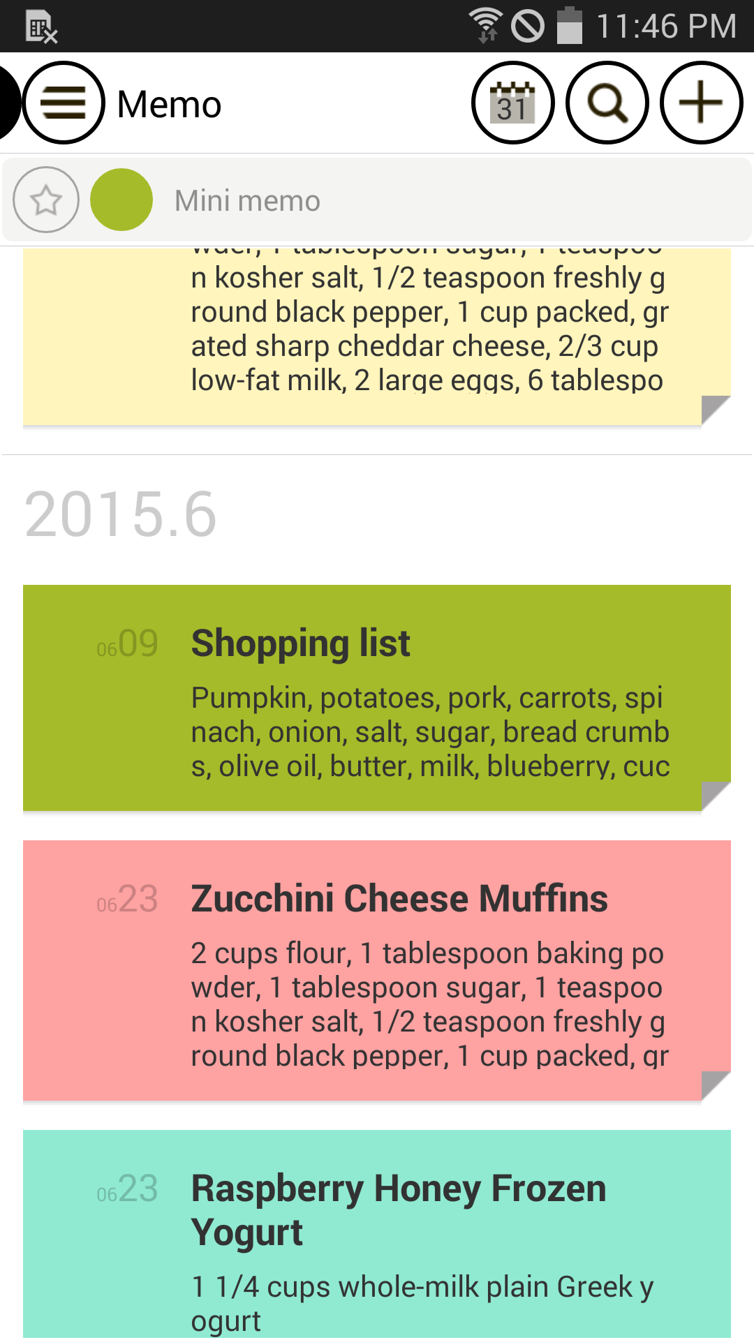 Good Calendar – Schedule, Memo Screenshot3