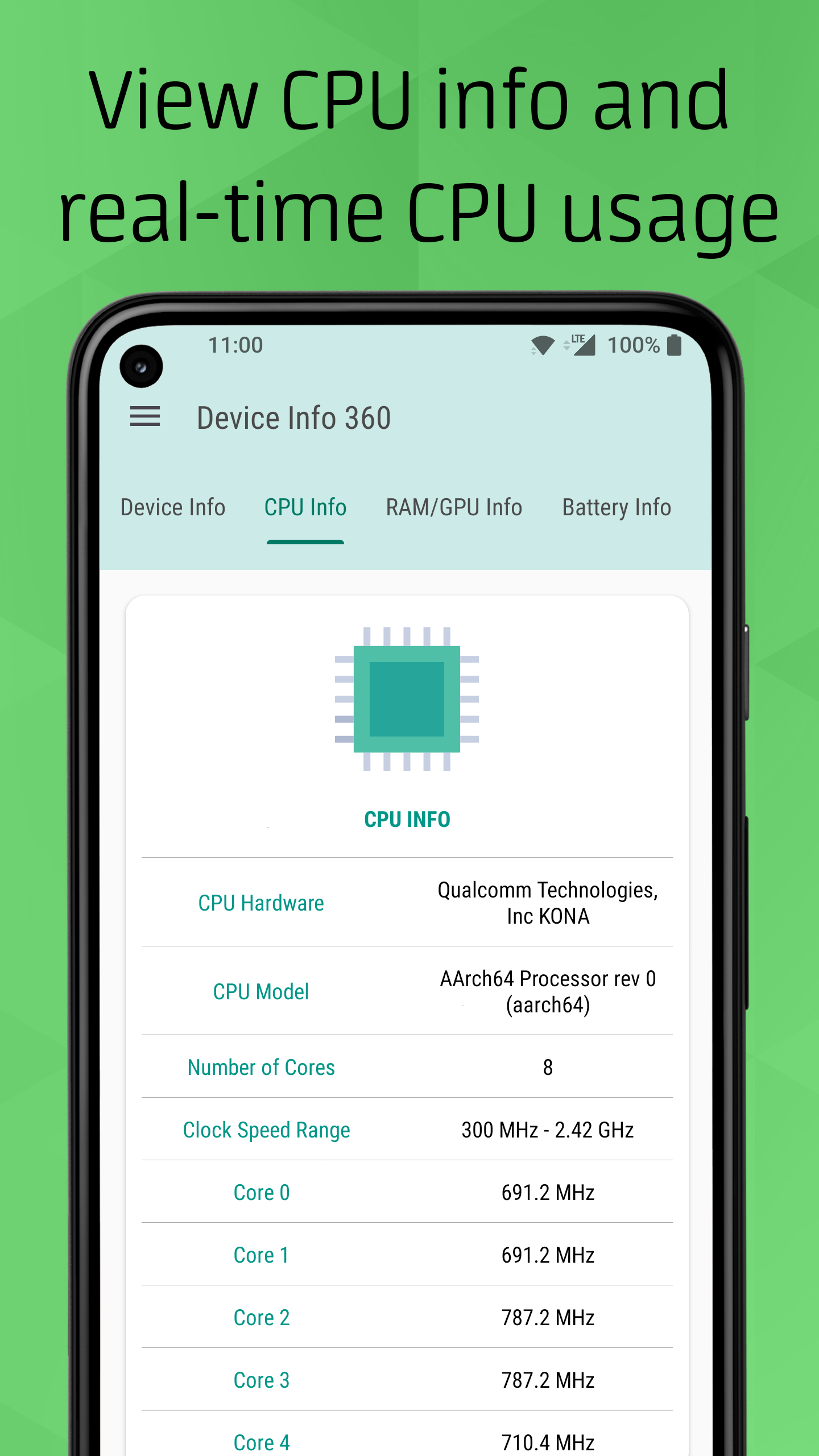 Device Info 360: Phone, Watch Screenshot2