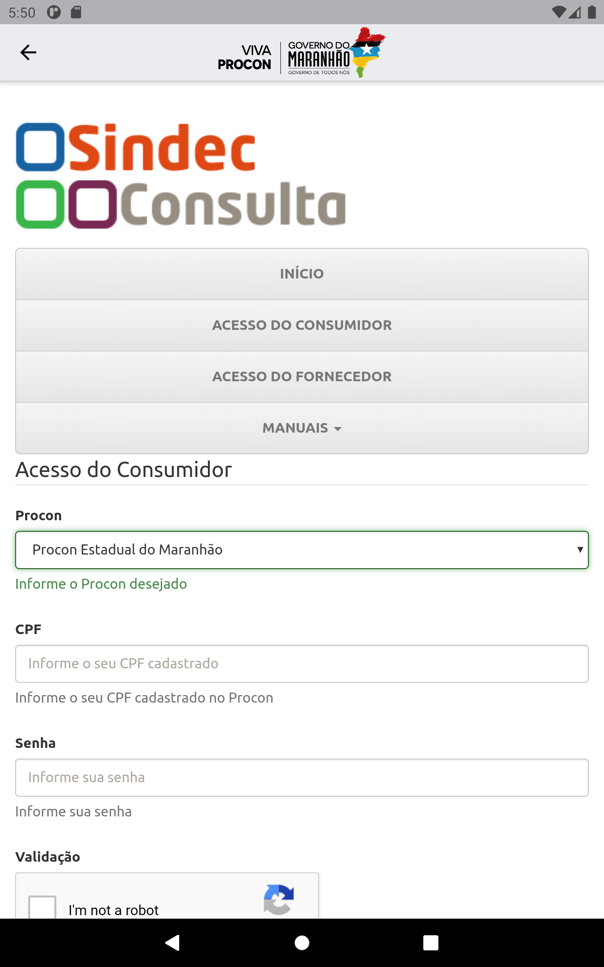 VIVA PROCON Screenshot10