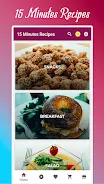 15 Minutes Recipes Screenshot1