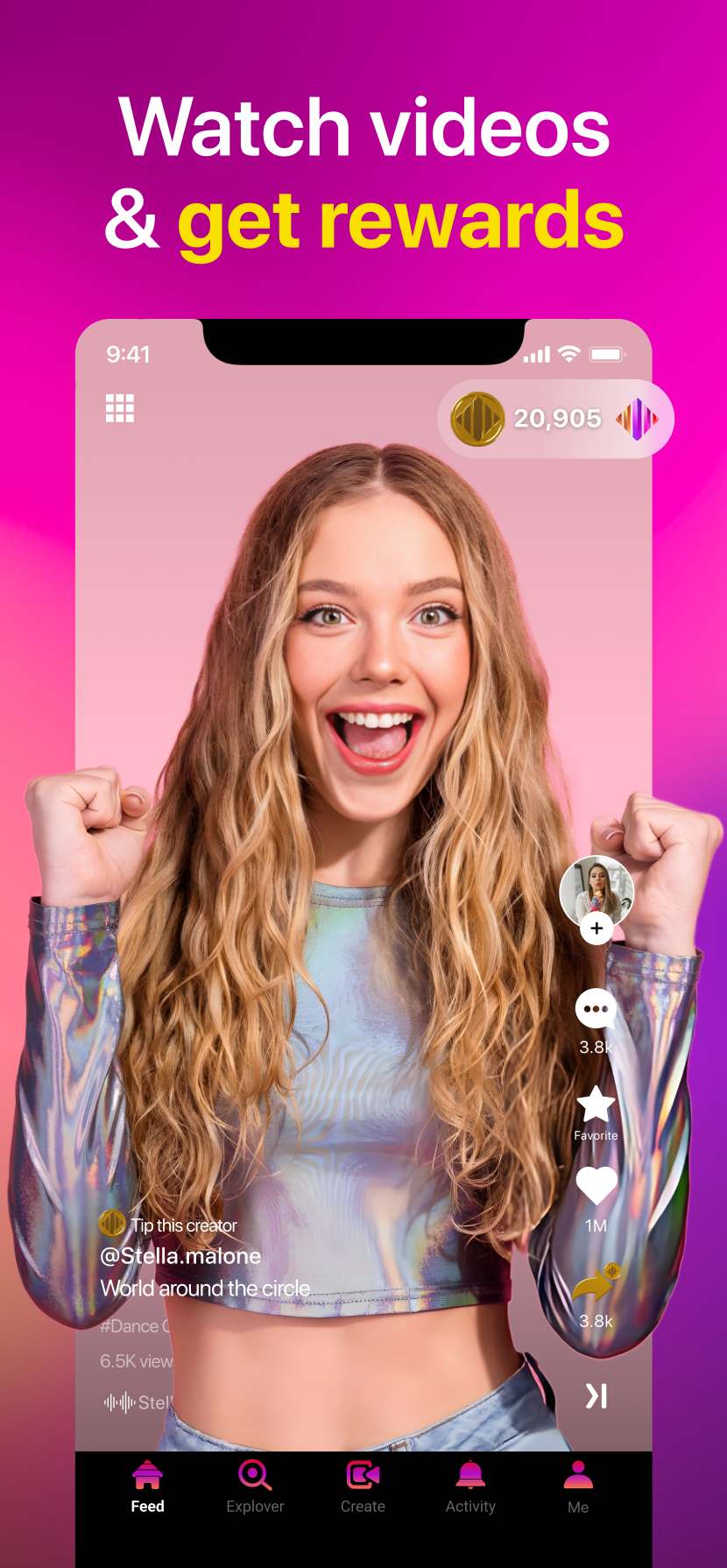 Lit.it Short Videos & Rewards Screenshot1