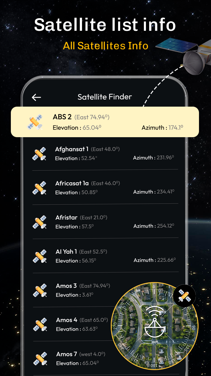 Satellite Finder: Tv Antenna Screenshot2
