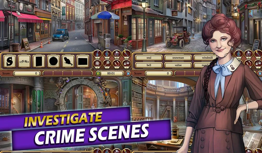 Time Crimes: Hidden Objects Screenshot2