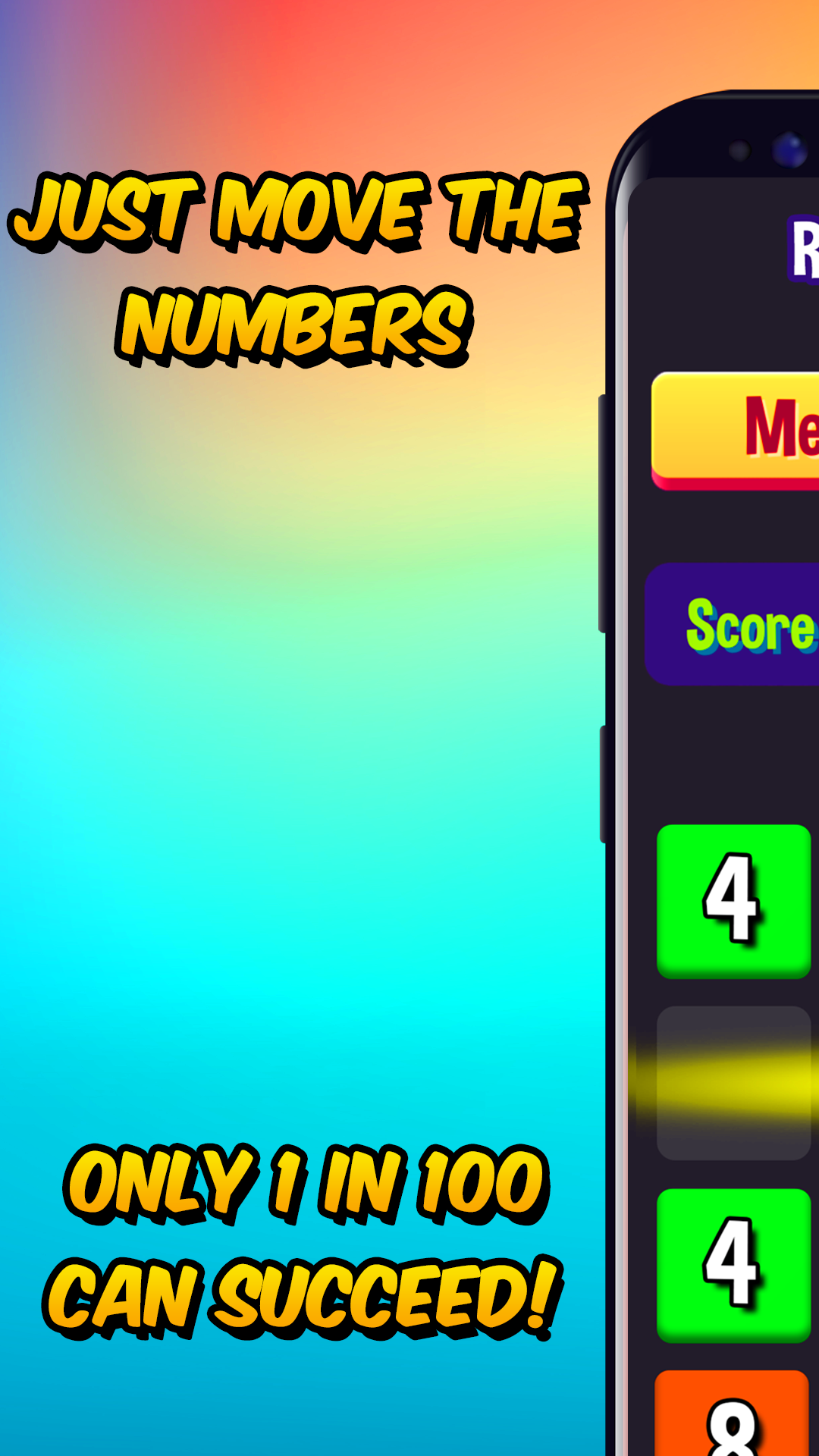 Impossible Nine: 2048 Puzzle Screenshot1