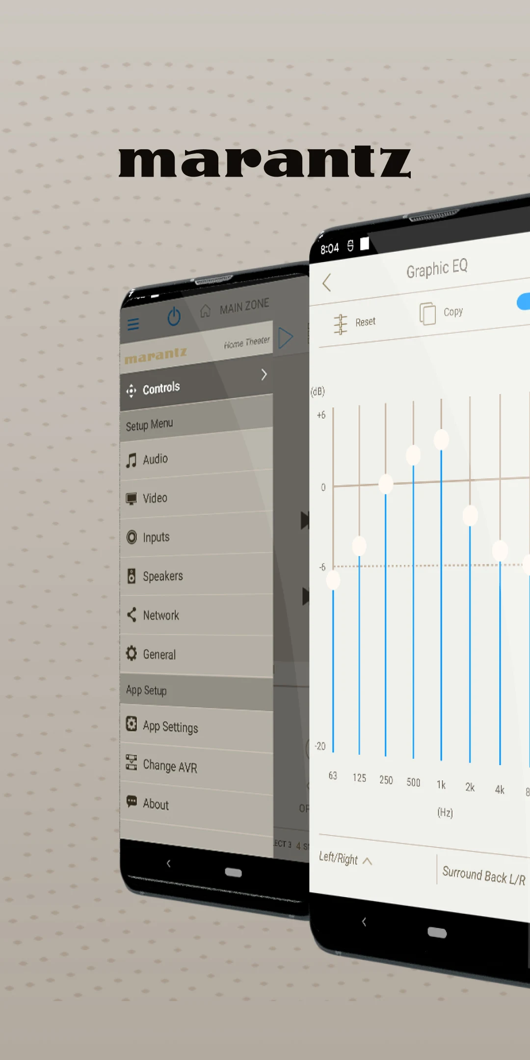 Marantz AVR Remote Screenshot1