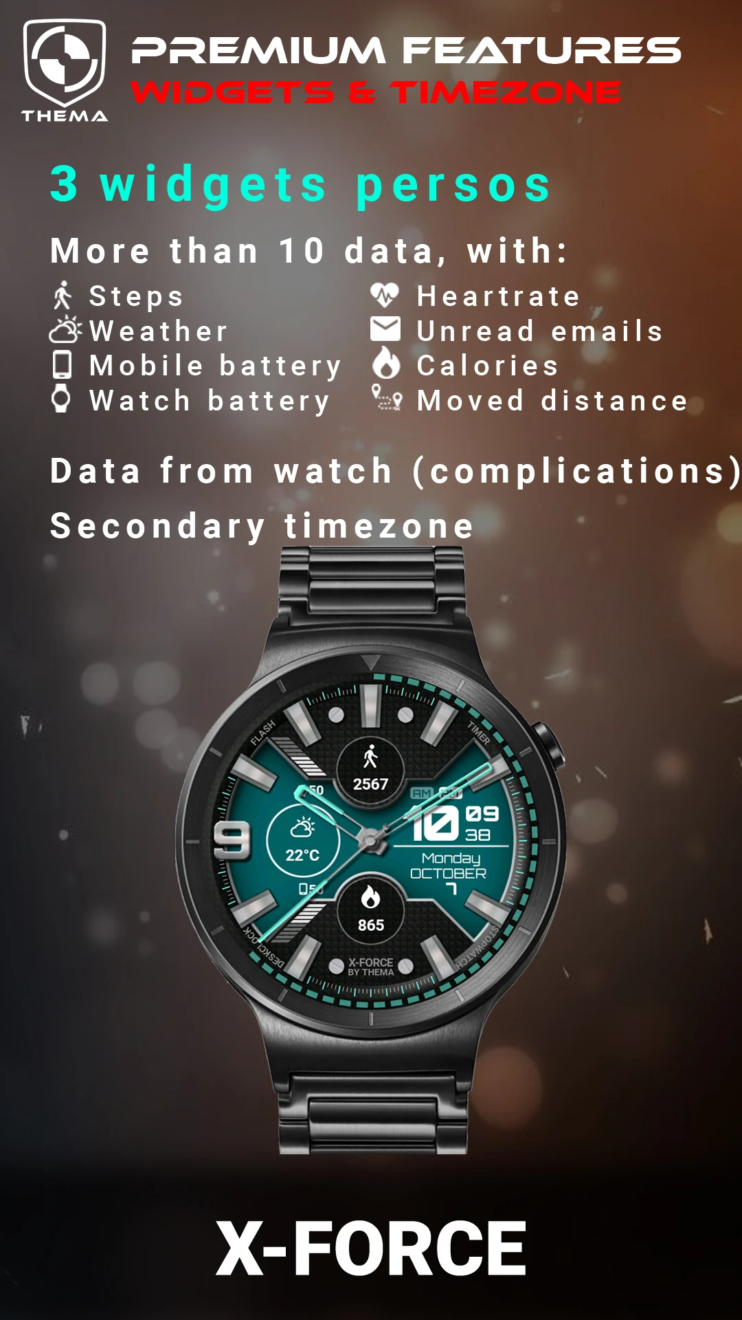 X-Force Watch Face Screenshot4