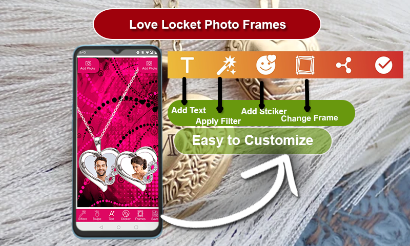Love Locket Photo Frames Screenshot2