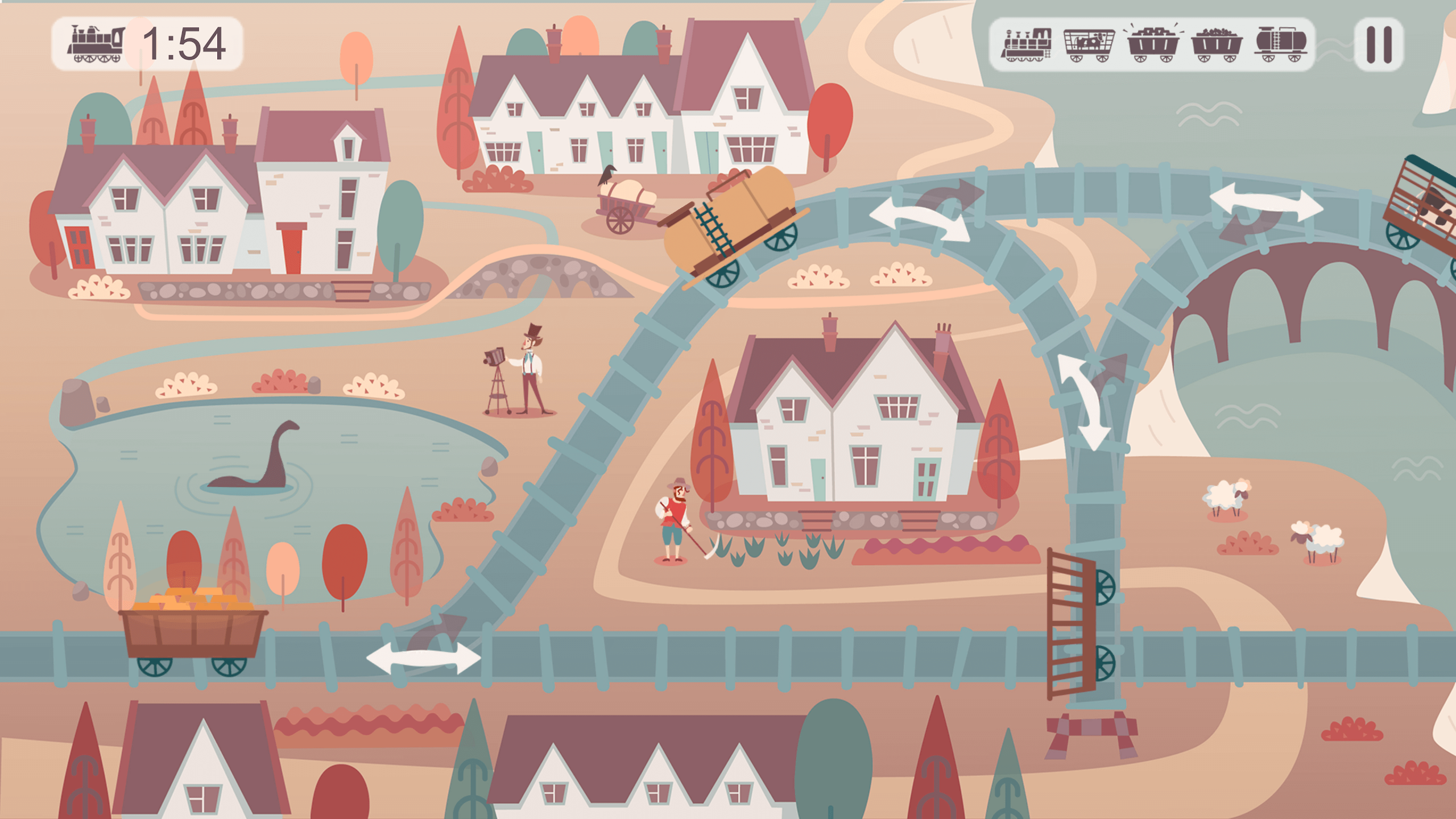 Logic Train - Railway puzzle Screenshot3