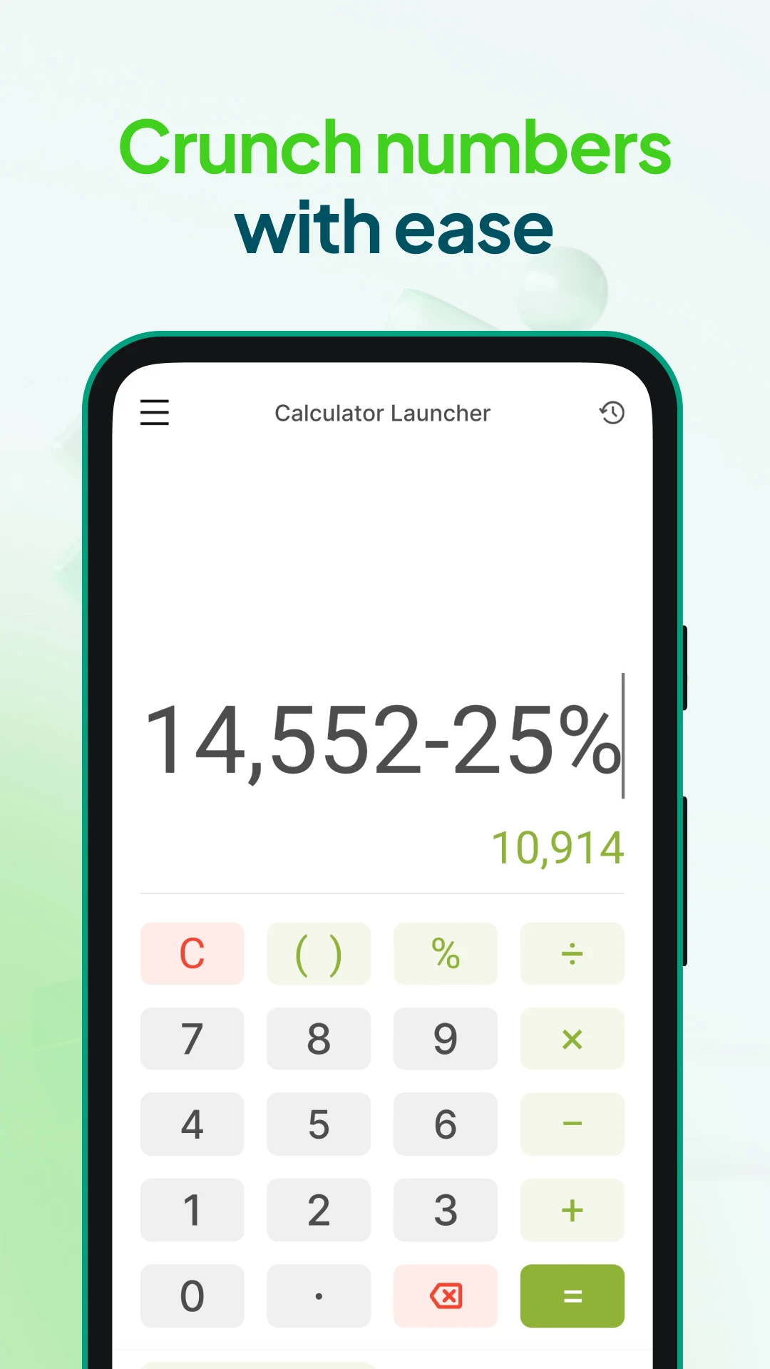 All-in-one Calculator Launcher Screenshot1