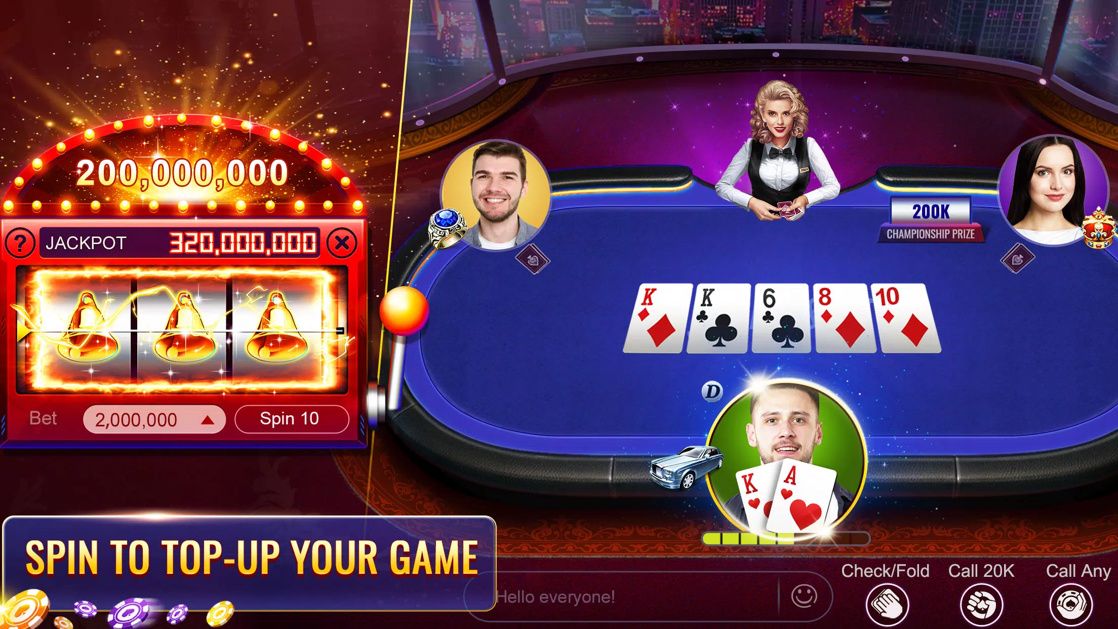 RallyAces Poker Texas Holdem Screenshot2