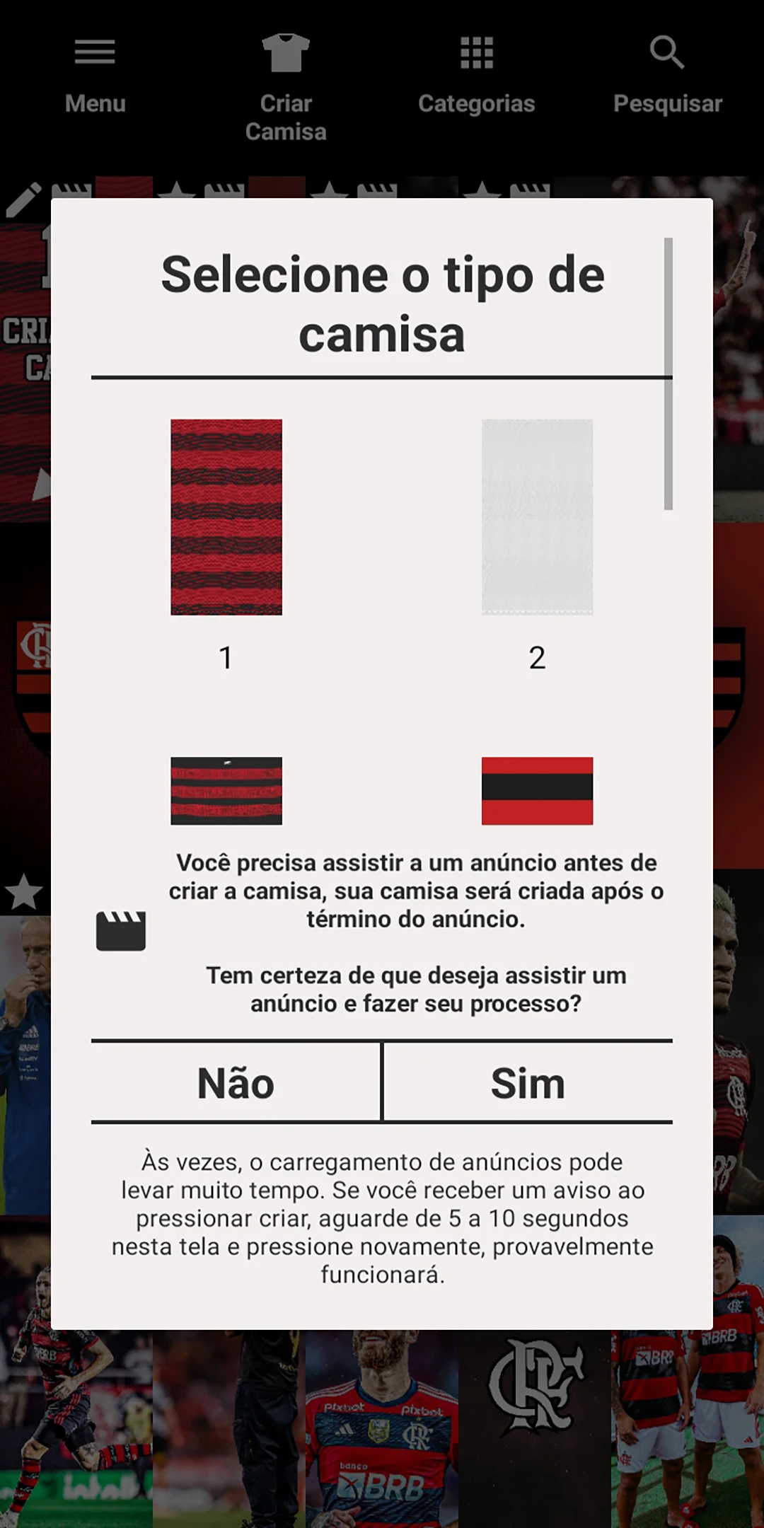 Papel de Parede Flamengo - HD Screenshot3