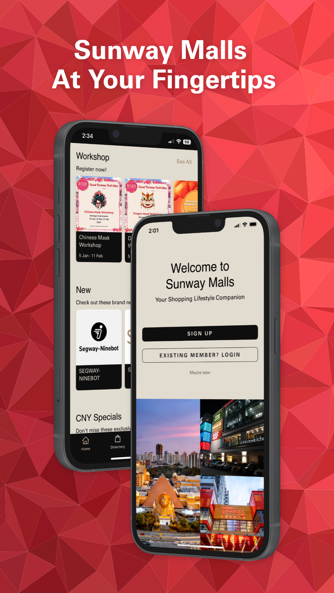 Sunway Malls App Screenshot1
