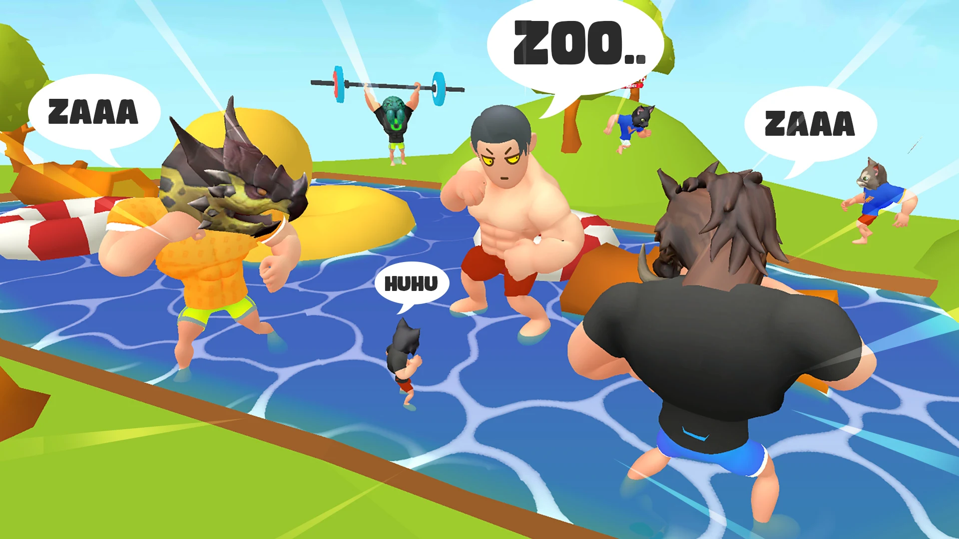 Lifting Hero: Animal Evolution Screenshot2