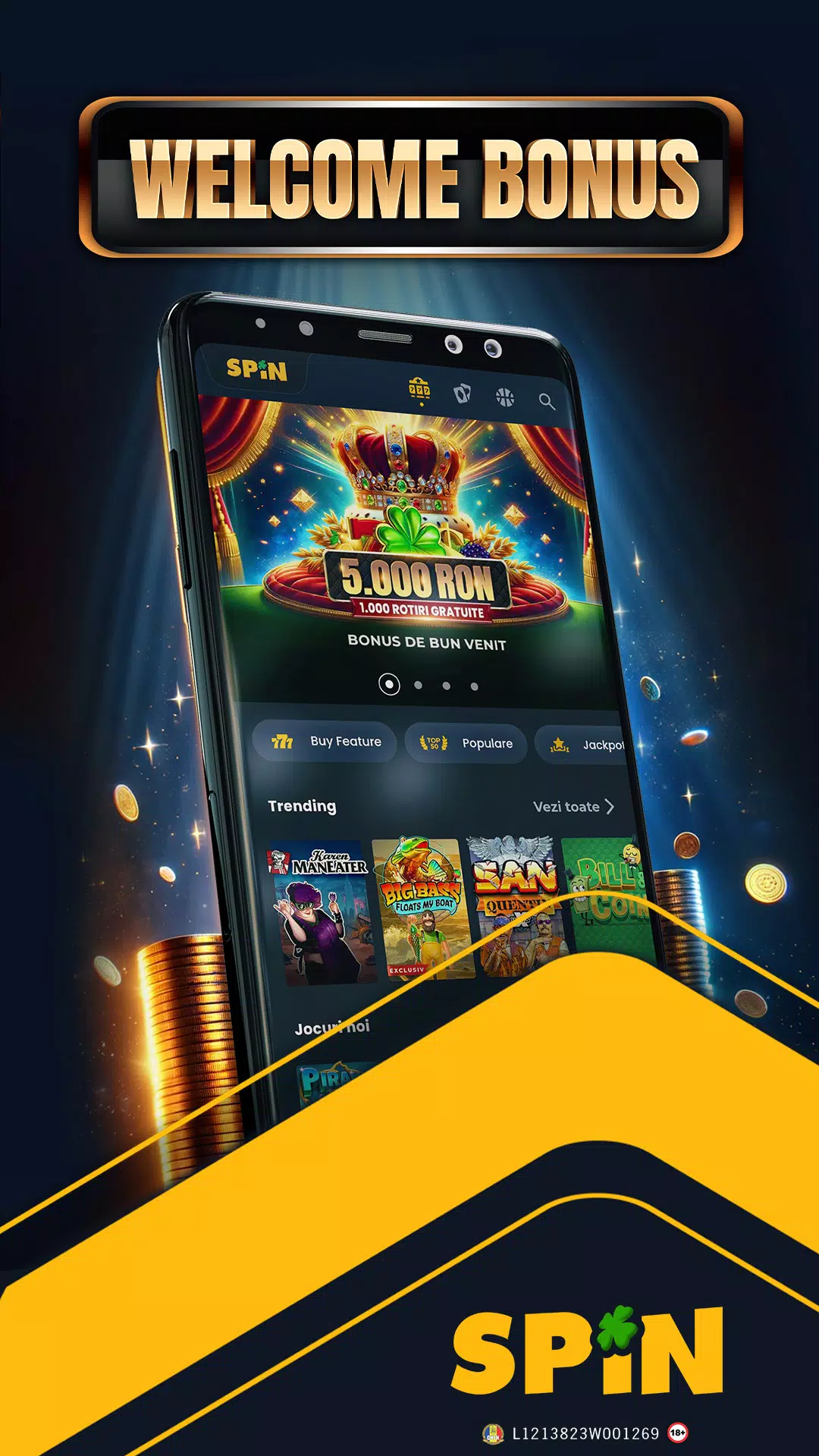 SPIN.ro Online Casino & Sports Screenshot3